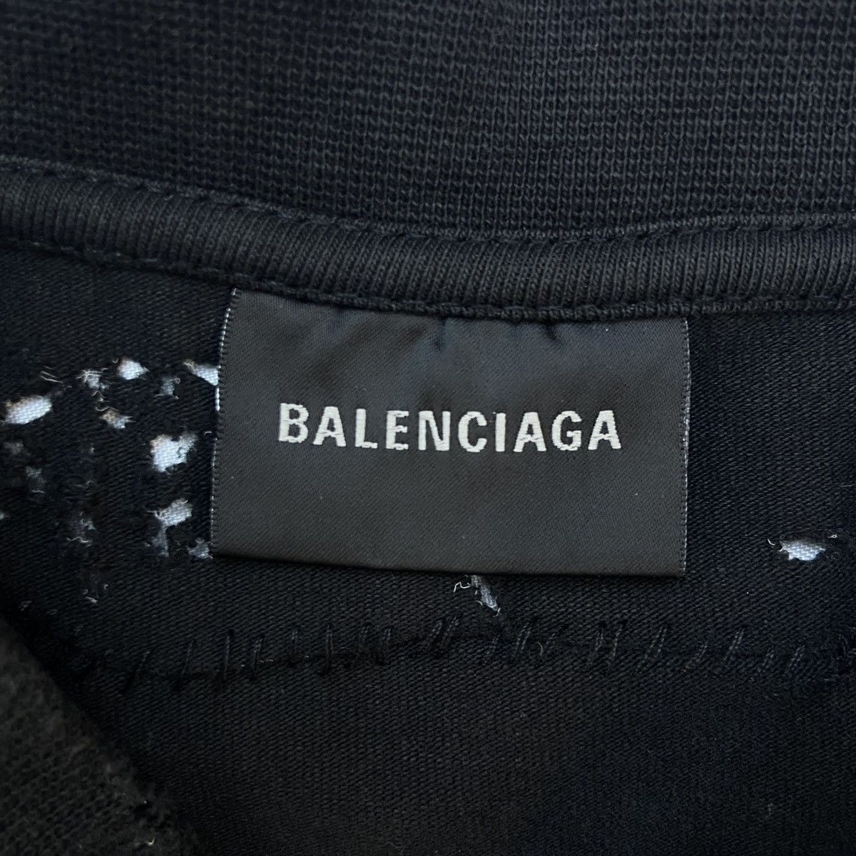 Balenciaga Balenciaga Fitted Cropped Short Sleeve T-shirt K26WX Size XS / US 0-2 / IT 36-38 - 3 Thumbnail