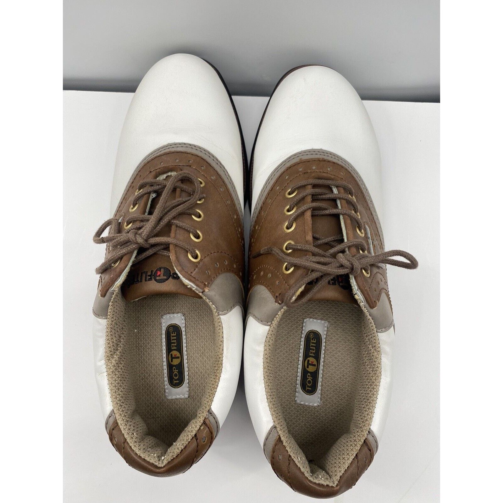 Top Flite TOP FLITE Doral Golf Shoes Men's Size 11 With Carrying Bag Size US 11 / EU 44 - 8 Thumbnail