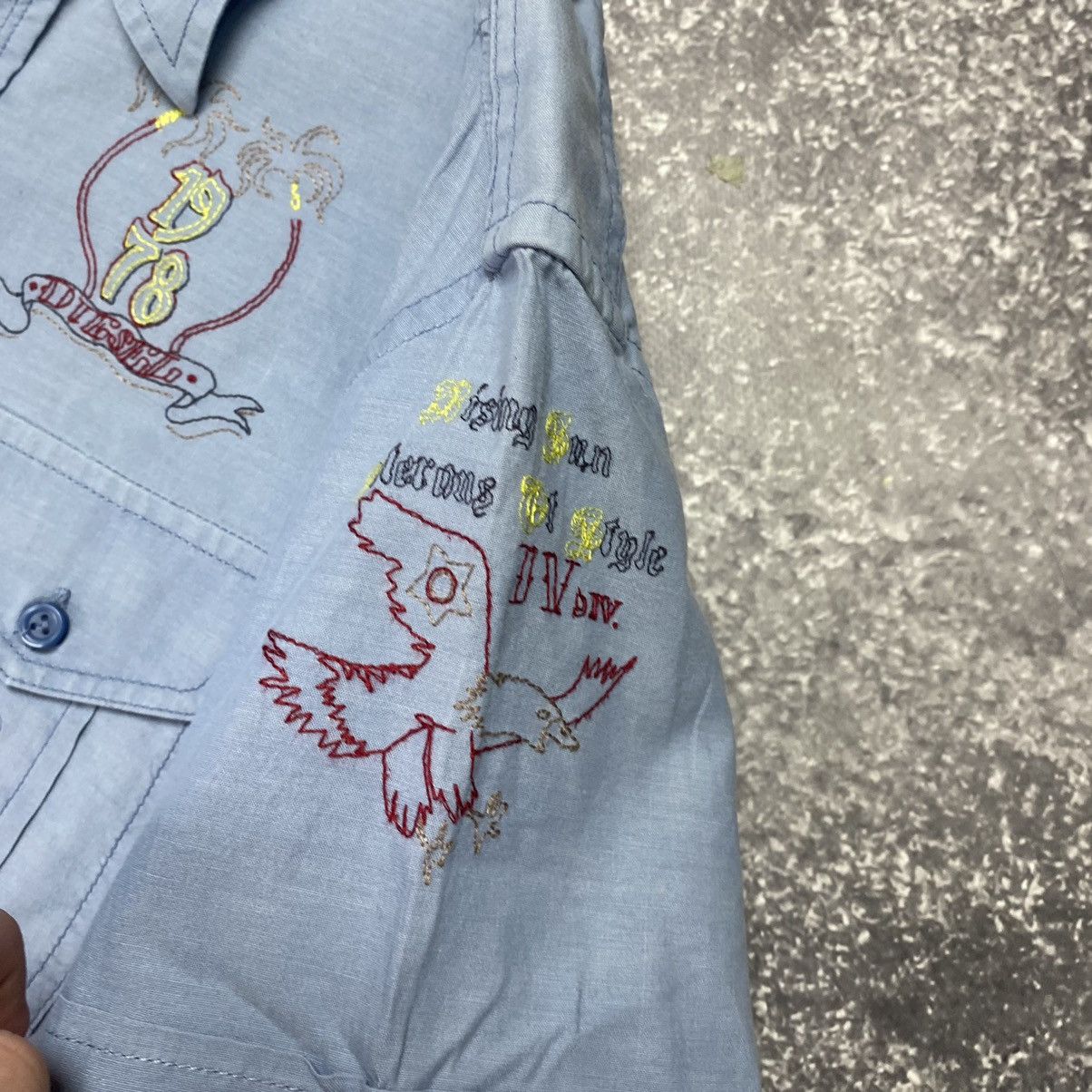 Diesel Vintage Diesel Big Logo Archival Designer shirt Size US M / EU 48-50 / 2 - 11 Thumbnail