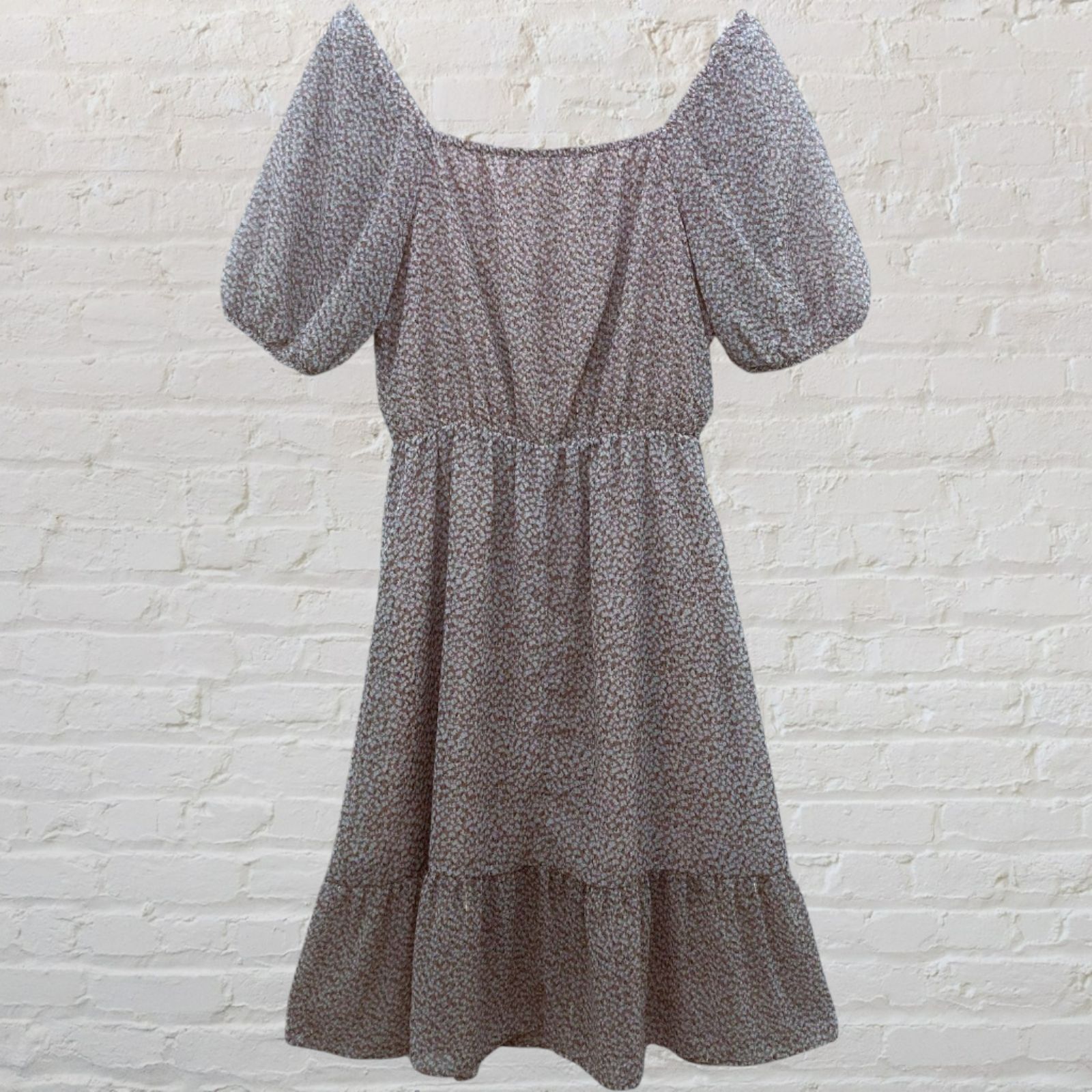 Other Boho Floral Tiered Midi Dress - Size M Size M / US 6-8 / IT 42-44 - 3 Thumbnail