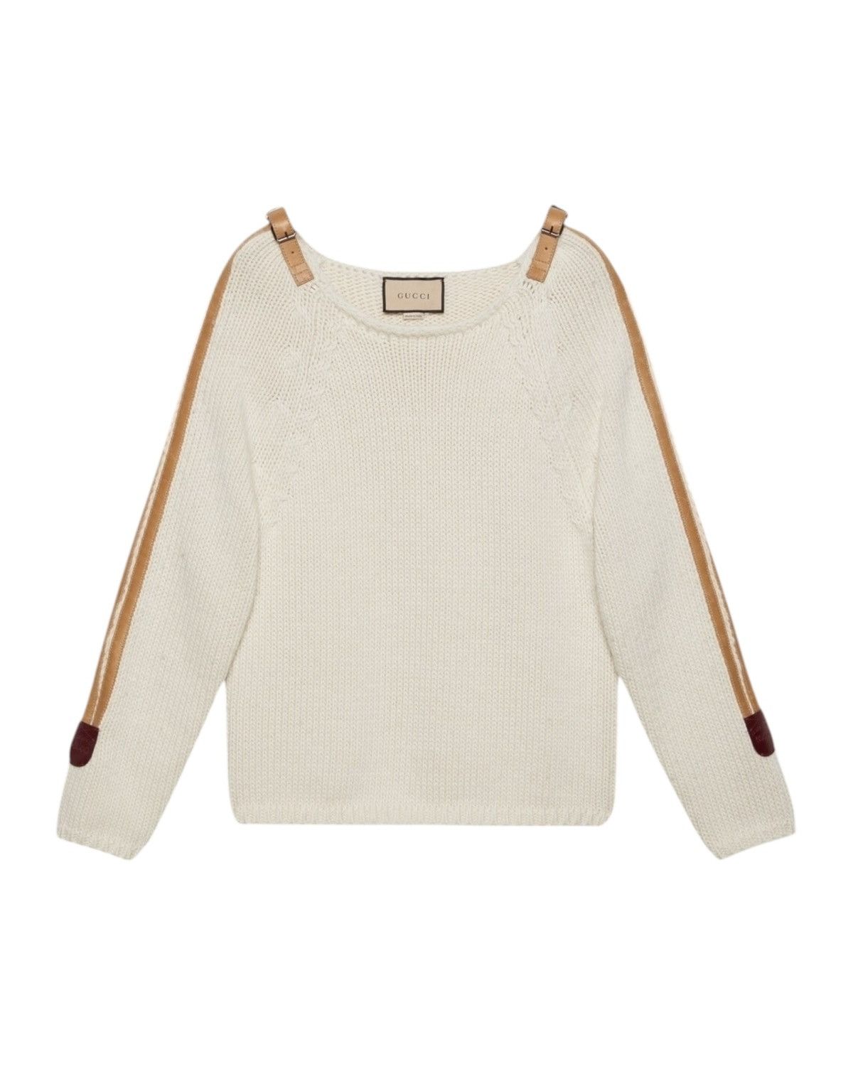 Gucci Gucci Buckle Strap Wool Sweater Size S / US 4 / IT 40 - 1 Thumbnail