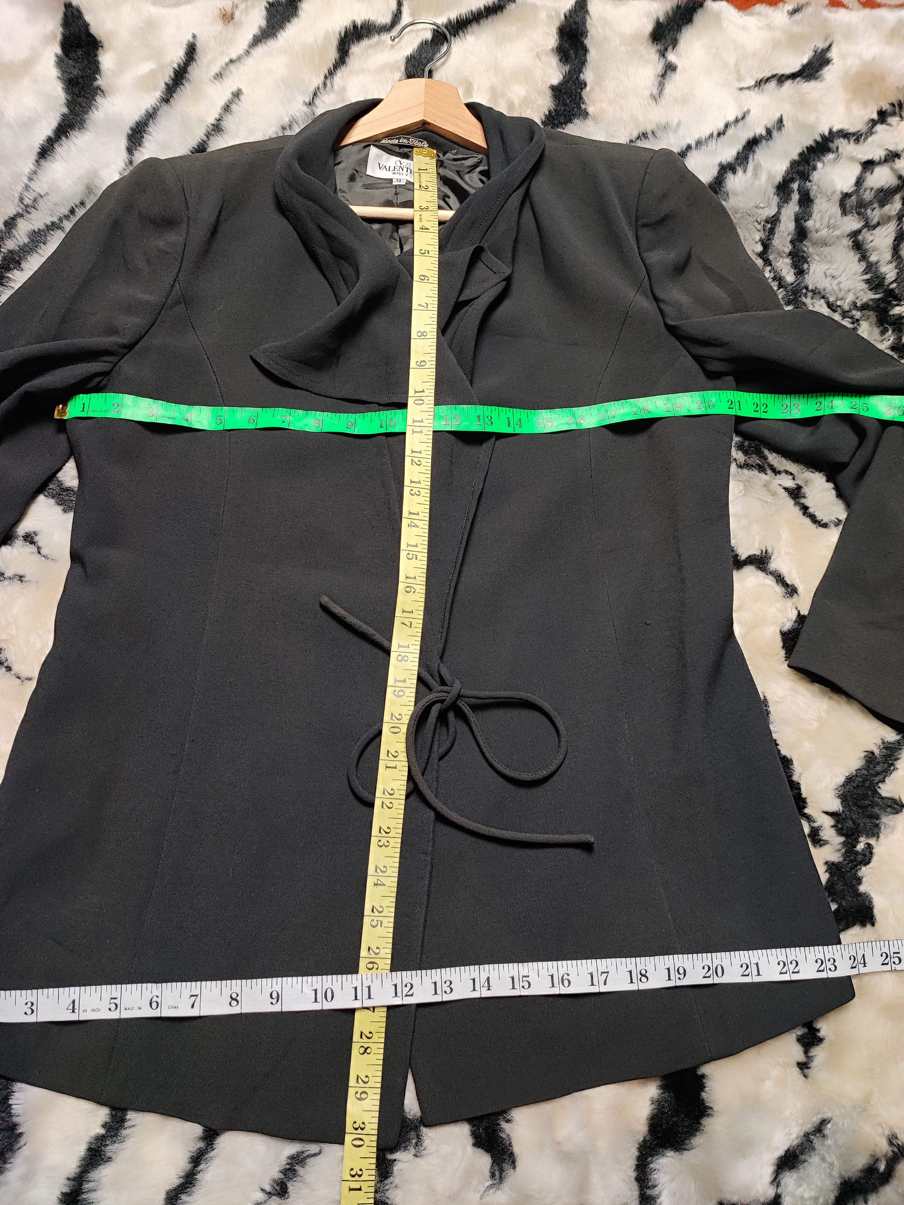 Giovanni Valentino × Valentino × Vintage Vintage Valentino Miss V Velvet Blazer Suit Size 48R - 7 Thumbnail