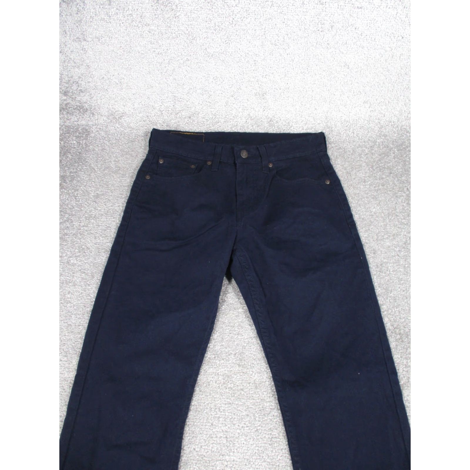 Levi's Levis 502 Pants Mens 28 Navy Blue Taper Fit 28x31 | Jeans | Regular | Blue | 28x31 | Mens Size US 28 / EU 44 - 2 Thumbnail