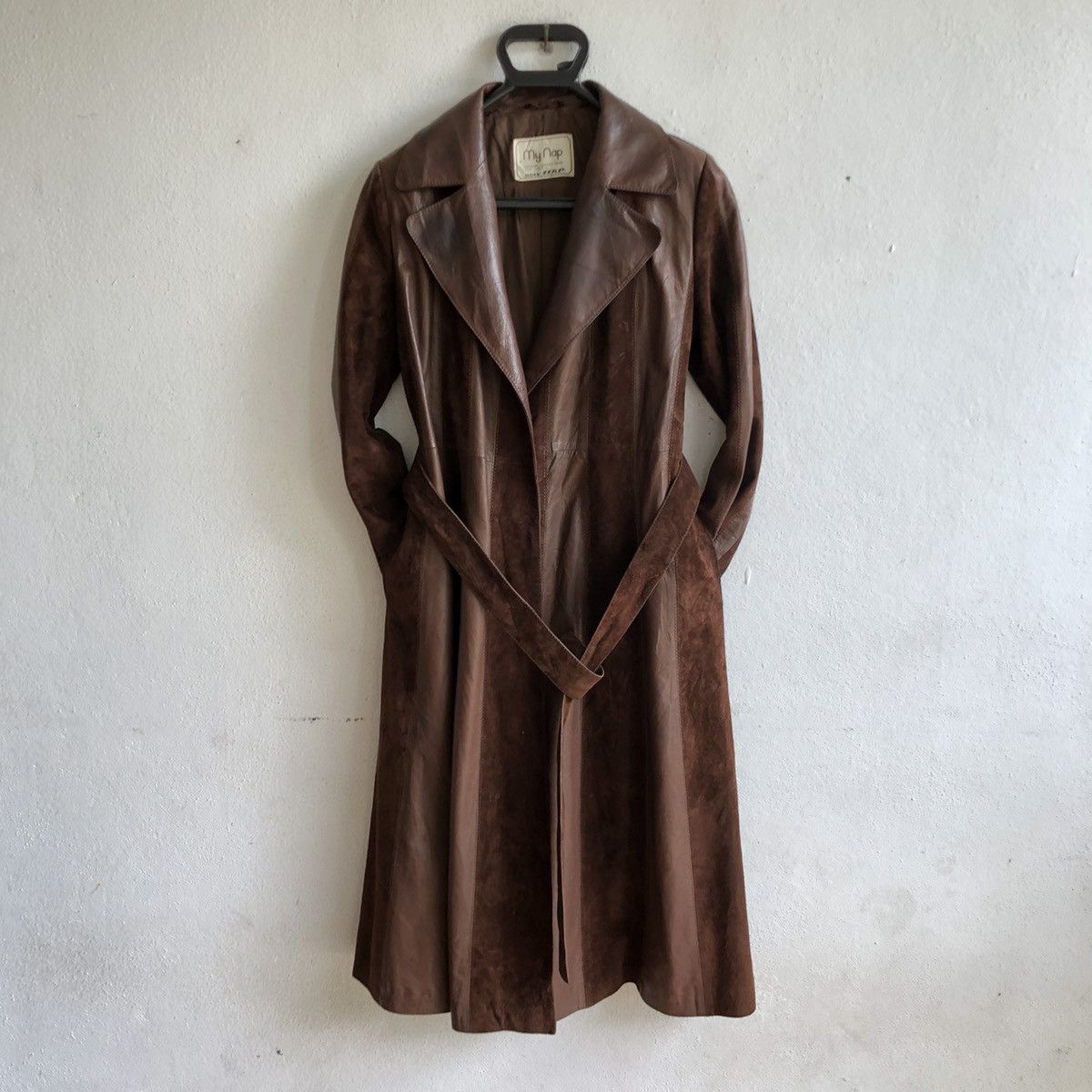 Japanese Brand MY NAP long leather jacket Size M / US 6-8 / IT 42-44 - 1 Thumbnail
