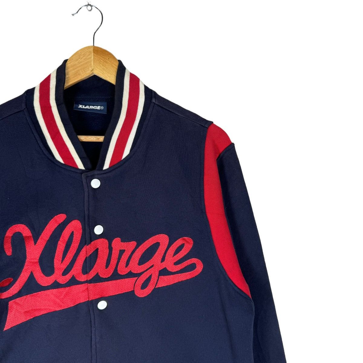 X-LARGE ☀️XLARGE VARSITY SNAP BUTTON JACKET LIKE SUPREME Size US L / EU 52-54 / 3 - 4 Thumbnail
