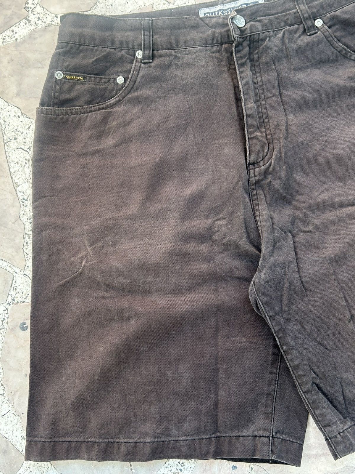 Quiksilver Quiksilver Faded Black Shorts Size US 34 / EU 50 - 3 Thumbnail