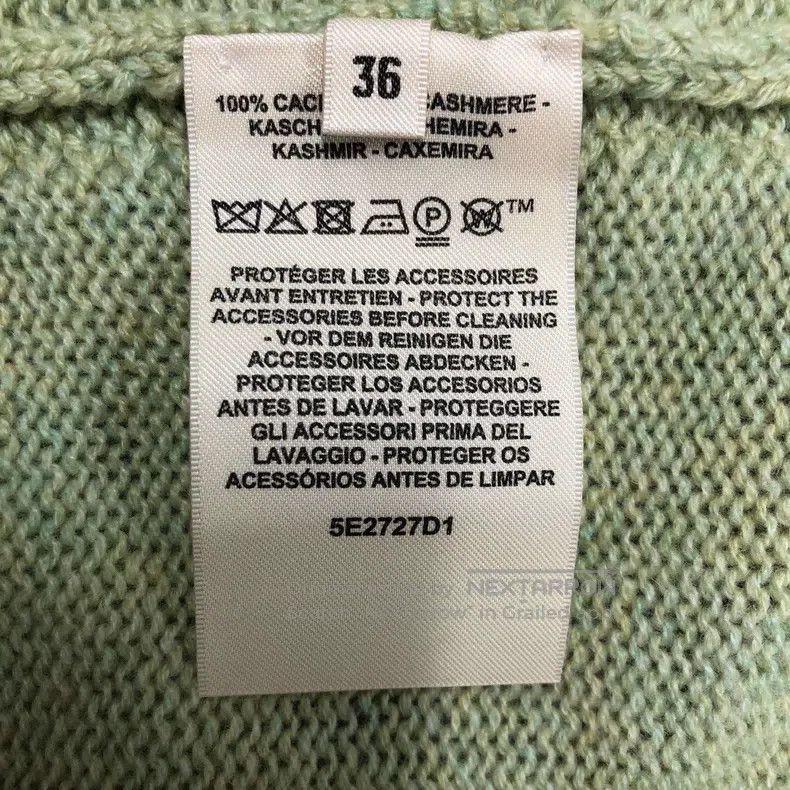 Hermes Hermes Knit Cardigan Mint Green Size XS / US 0-2 / IT 36-38 - 4 Thumbnail