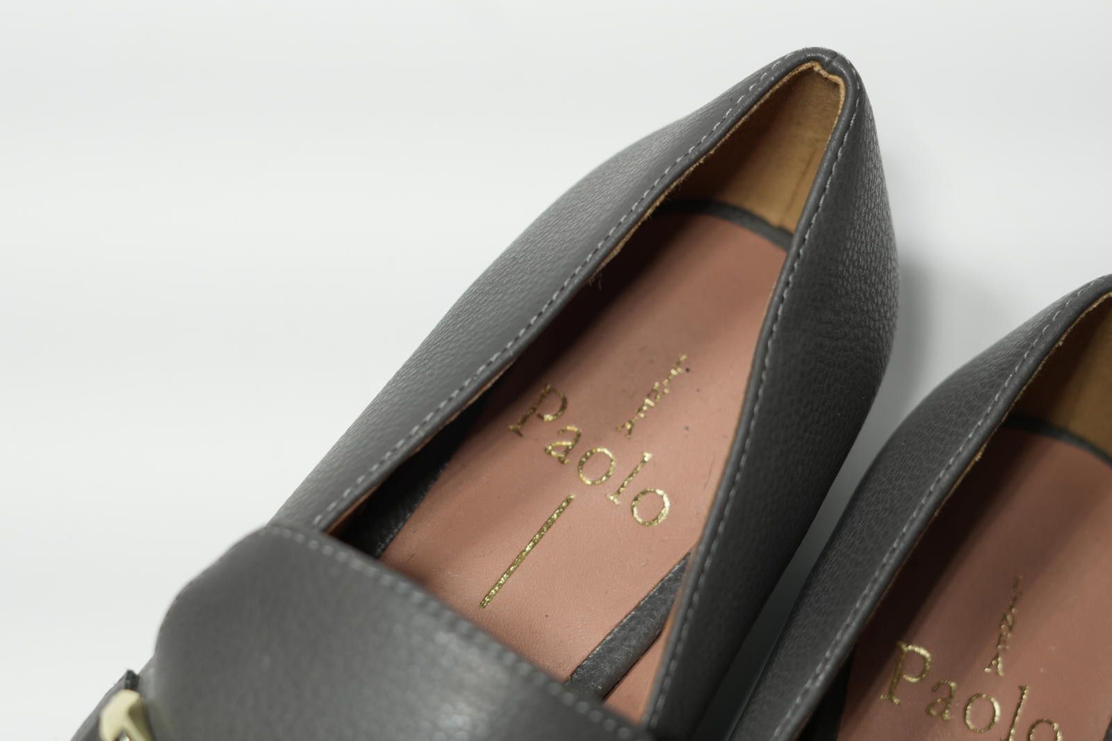 Other Linea Paolo Flat Women's 4M Grey NEW Mabel Pointed Toe Size US 4 / IT 34 - 5 Thumbnail