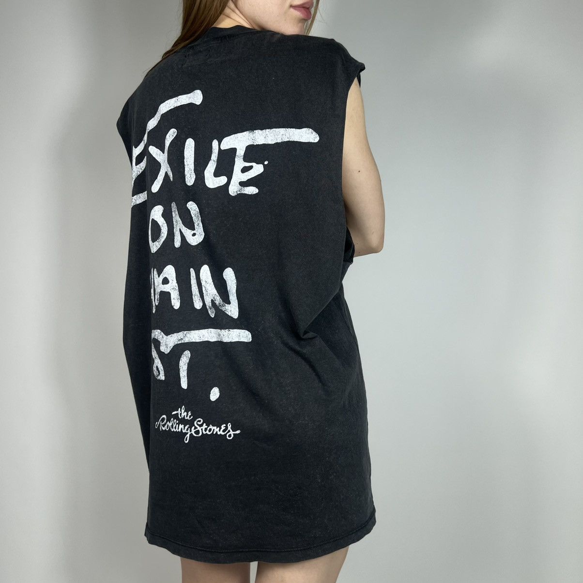 The Rolling Stones Vintage Y2K Rolling Stones Roll Me Boxy Midi Dress Man Tee Size XL / US 12-14 / IT 48-50 - 3 Thumbnail