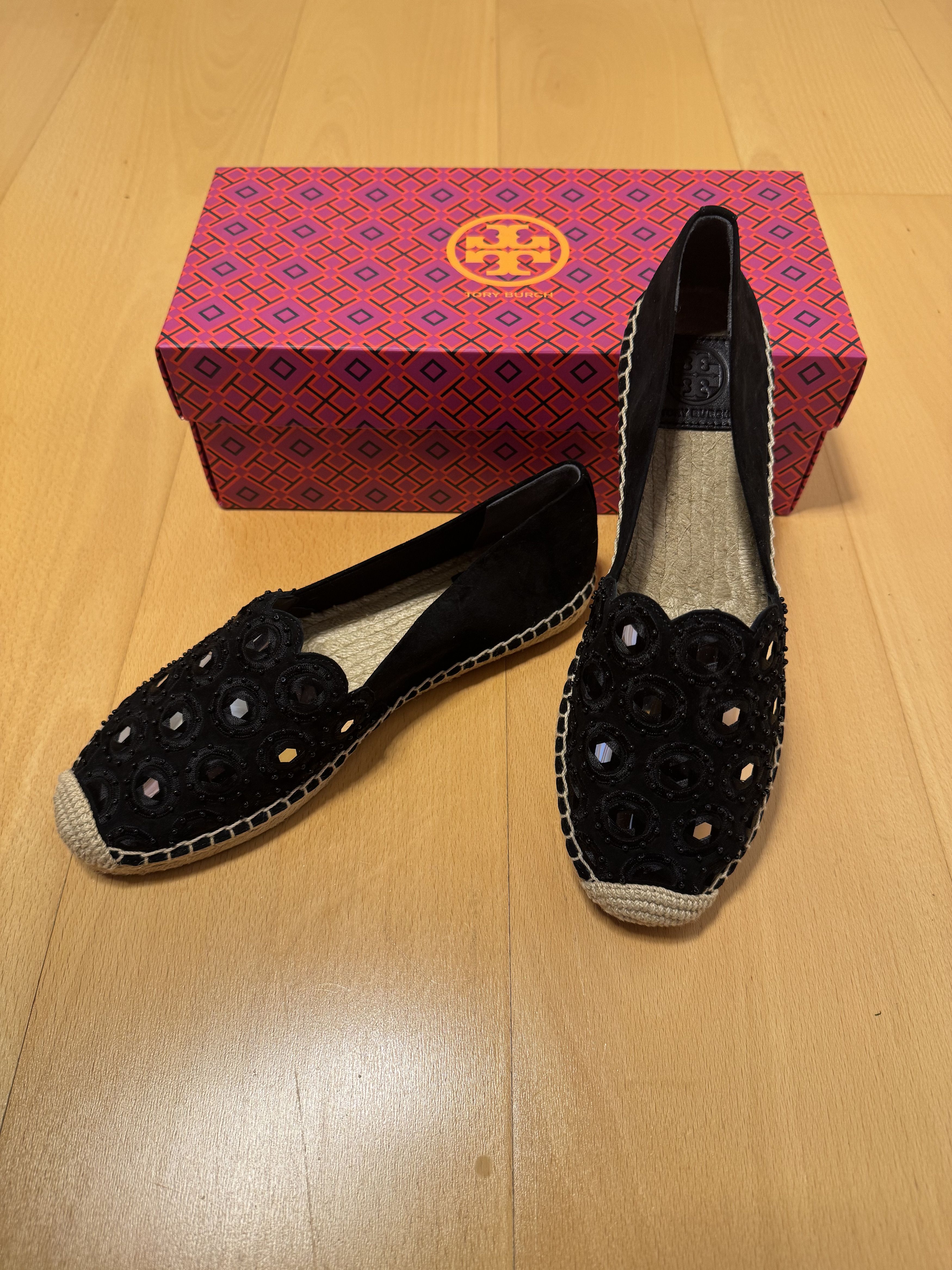 Tory Burch Tory Burch Yasmin Flat Espadrilles Size US 9 / IT 39 - 1 Thumbnail