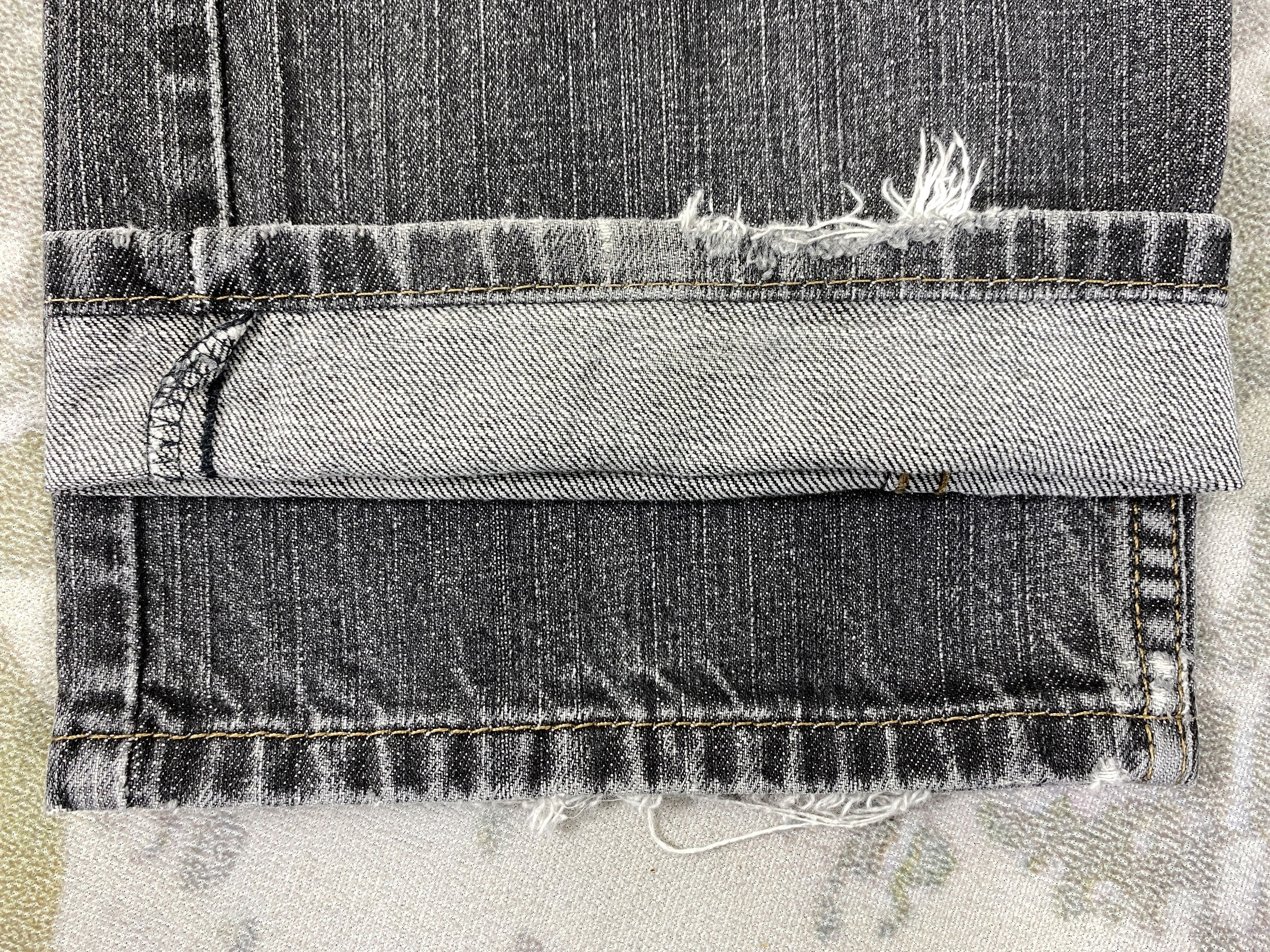 Levi's Black Vintage Levi's 514 Slim Straight Denim 32x34 -JN406 Size US 32 / EU 48 - 15 Thumbnail