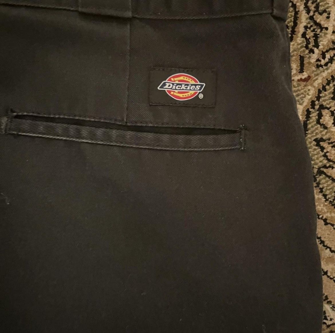 Dickies × Vintage Vintage Dickies Baggy Black 874 Work Pants Size US 29 - 3 Thumbnail