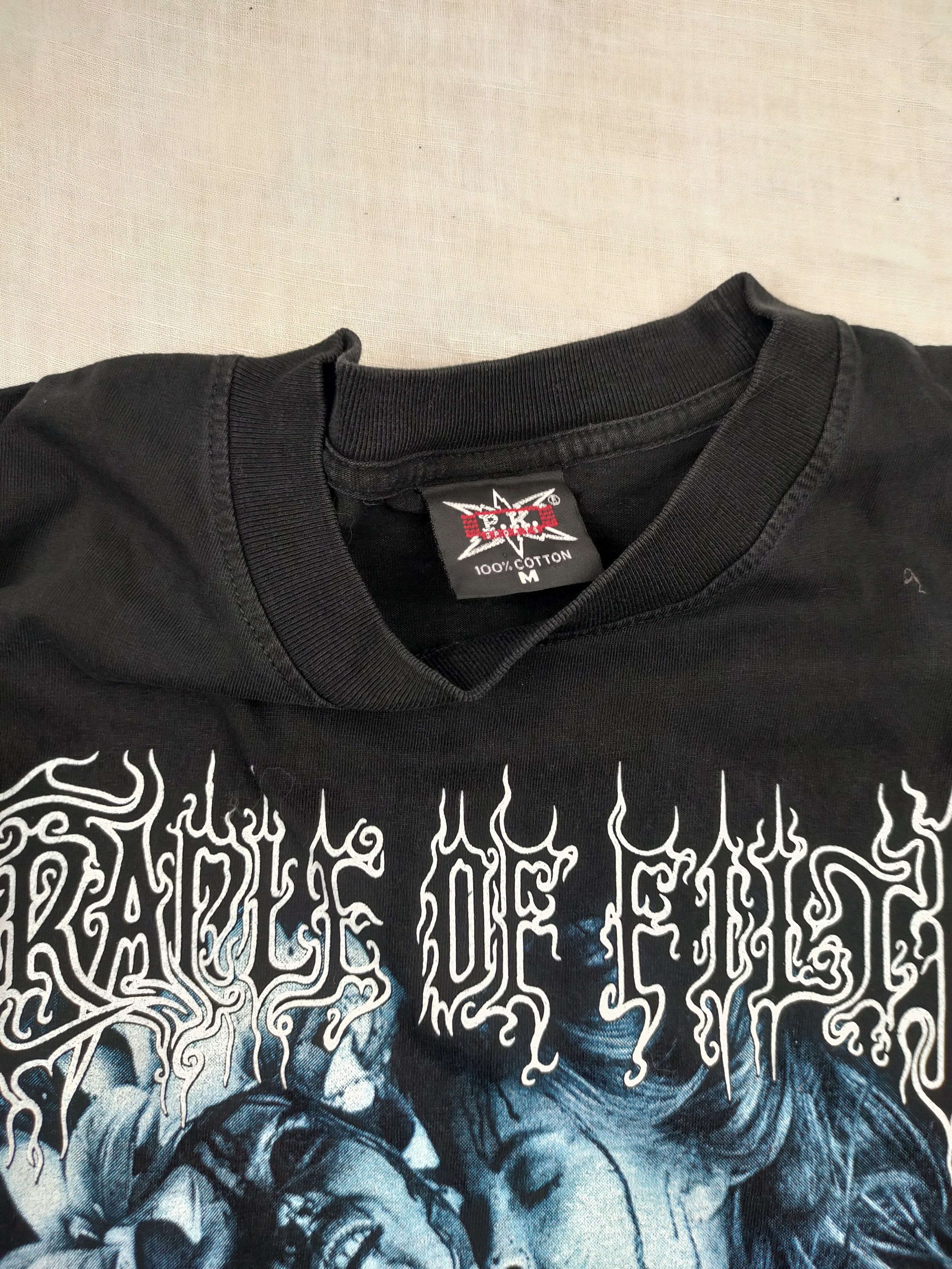 Band Tees Cradle of Filth The Principle of Evil Made Flesh Vintage Tee Size US M / EU 48-50 / 2 - 4 Thumbnail
