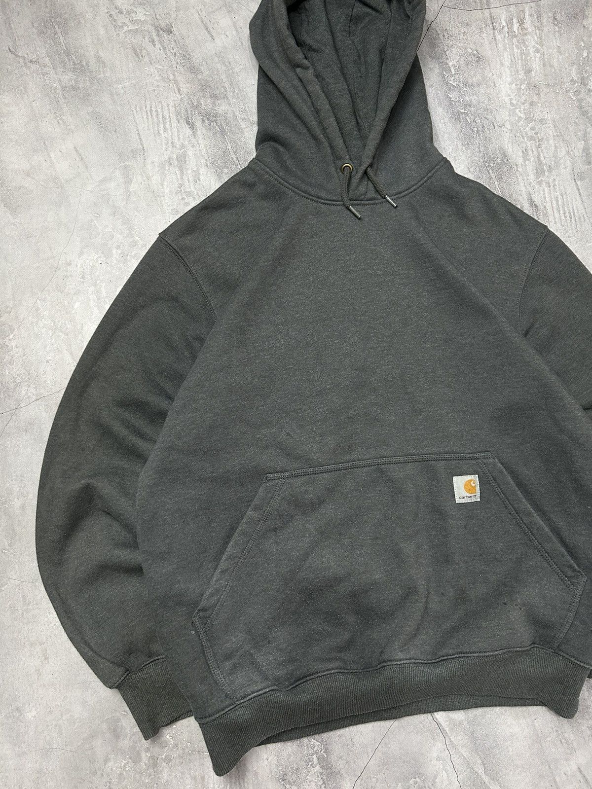 Carhartt × Carhartt Wip × Vintage Vintage Y2K Sage Carhartt Hoodie Size US M / EU 48-50 / 2 - 2 Thumbnail