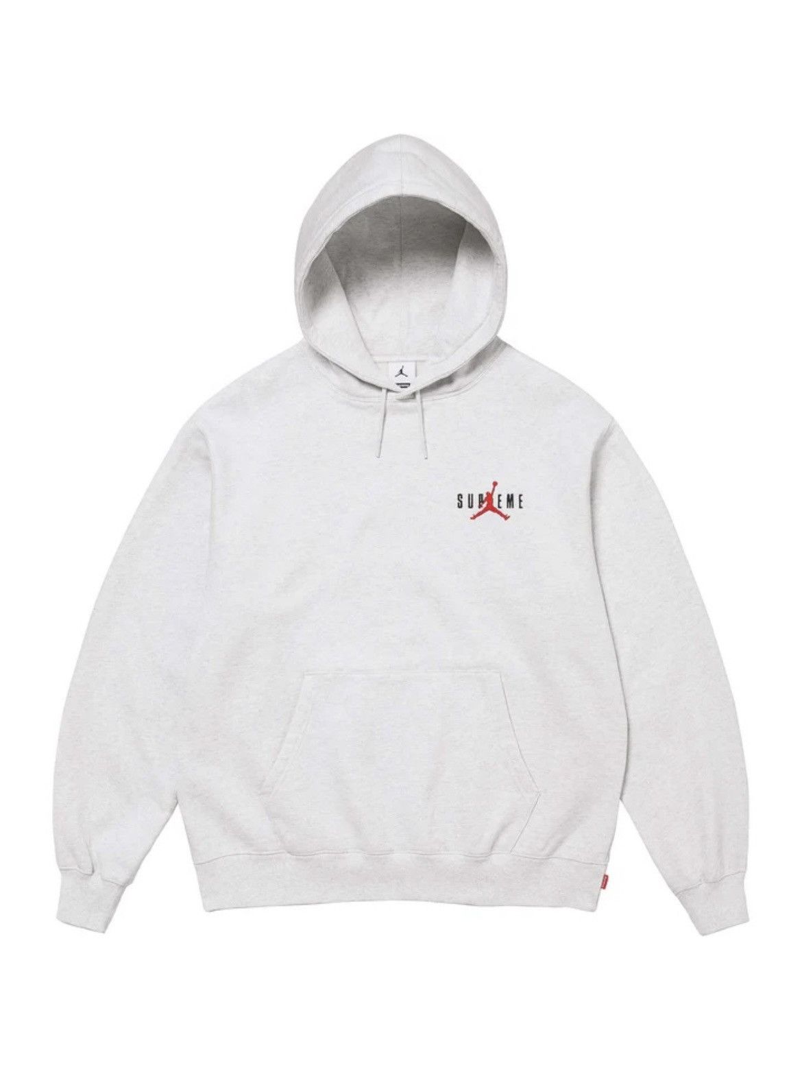 Jordan Brand × Supreme FW24 Supreme x Jordan Hoodie (Grey) Size US L / EU 52-54 / 3 - 2 Thumbnail
