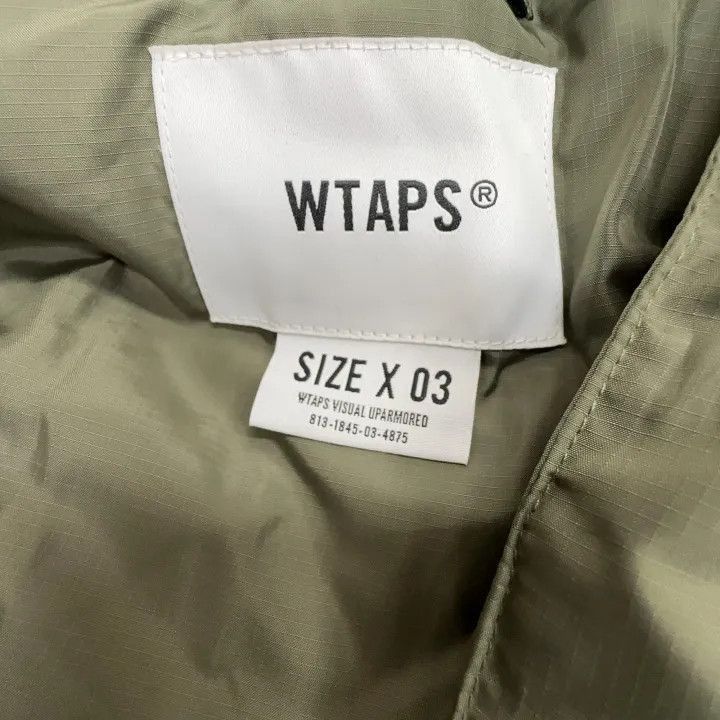 Wtaps WTAPS Logo Print Waterproof Down Jacket -2507 Size US L / EU 52-54 / 3 - 3 Thumbnail