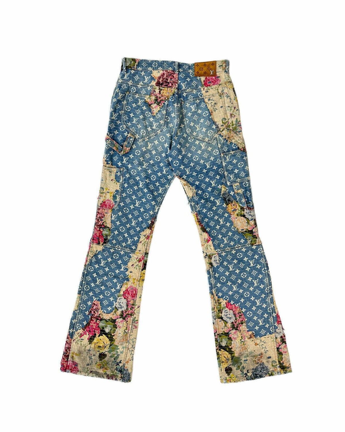 Louis Vuitton Boro Denim Pants Size US 30 / EU 46 - 4 Thumbnail