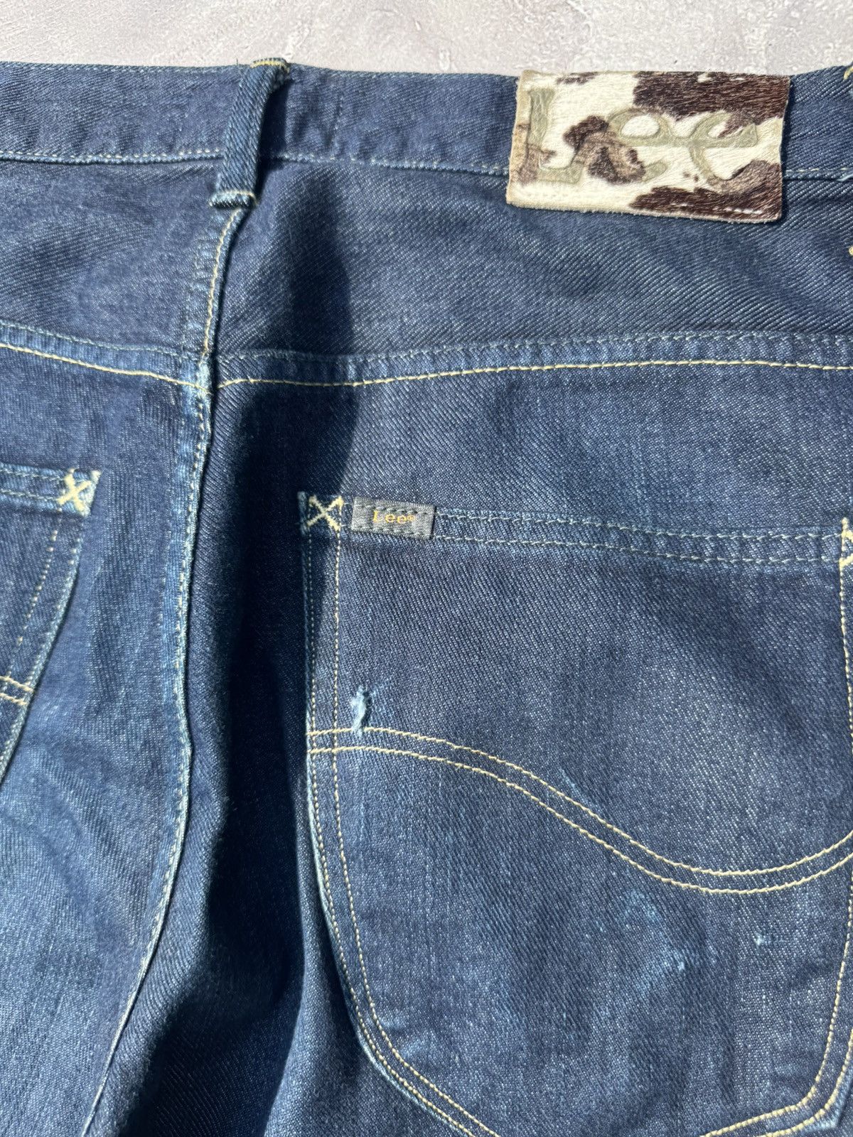 Lee Vintage Lee Japan Denim Asymmetric Jeans Pants Size US 30 / EU 46 - 14 Thumbnail