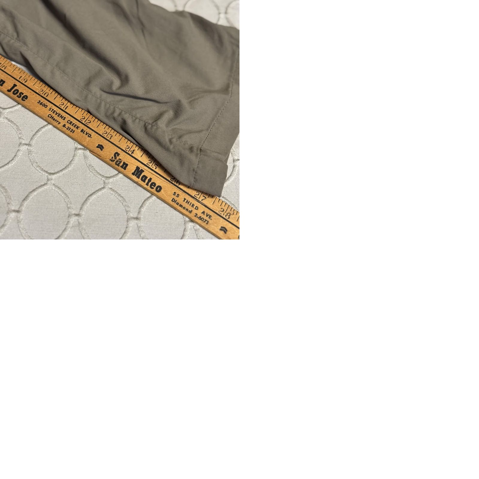 Vintage Clothing Arts P^Cubed Pick-Pocket Proof Travel Cargo Pants Womens 12 Khaki Beige Nylon Spandex Zip Fly Pocket Pants Travel Mens? Size 34" / US 12 / IT 48 - 9 Thumbnail
