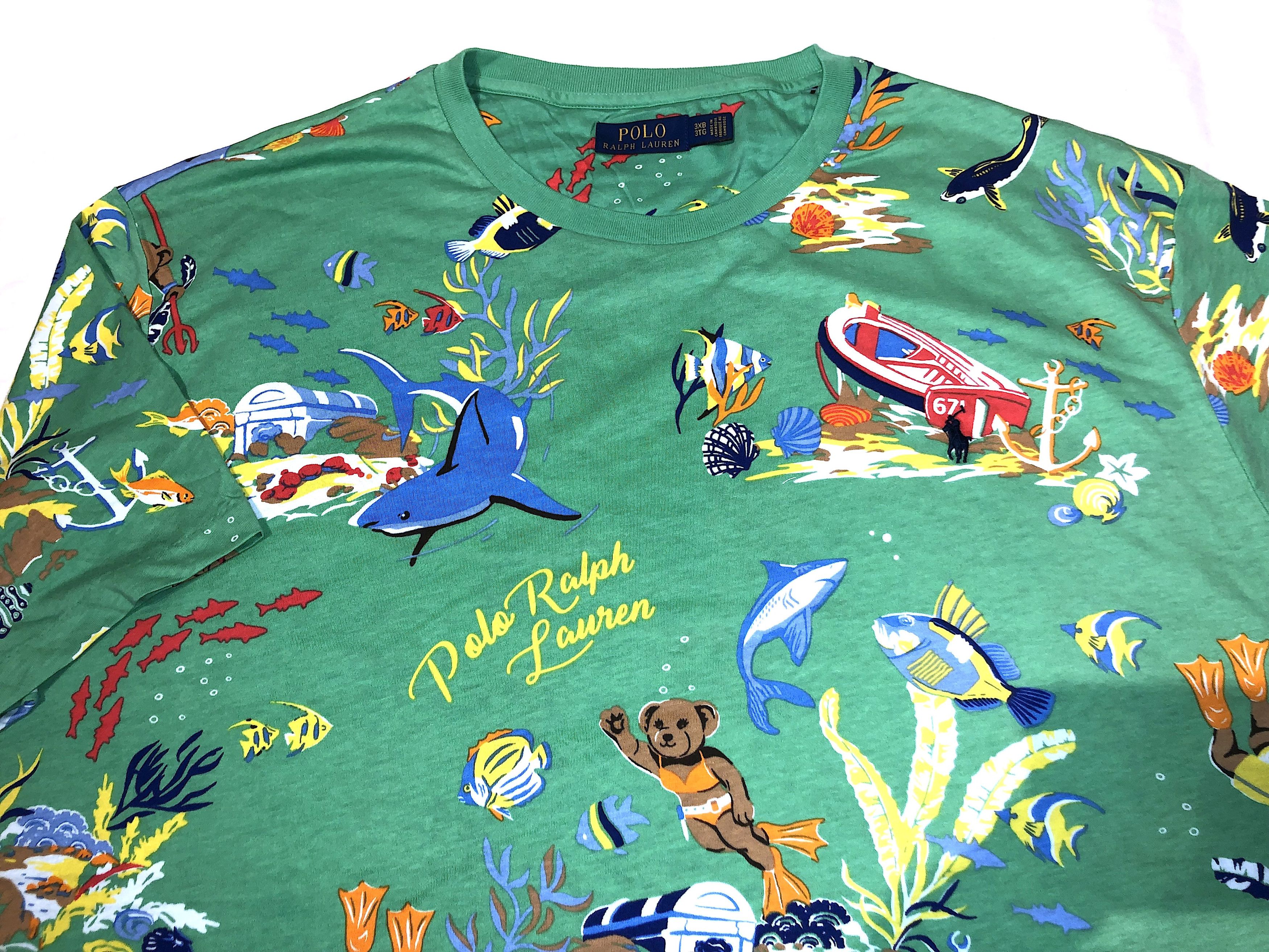 Ralph Lauren Ralph Lauren T-Shirt 5XL Big Size US XXL / EU 58 / 5 - 5 Thumbnail