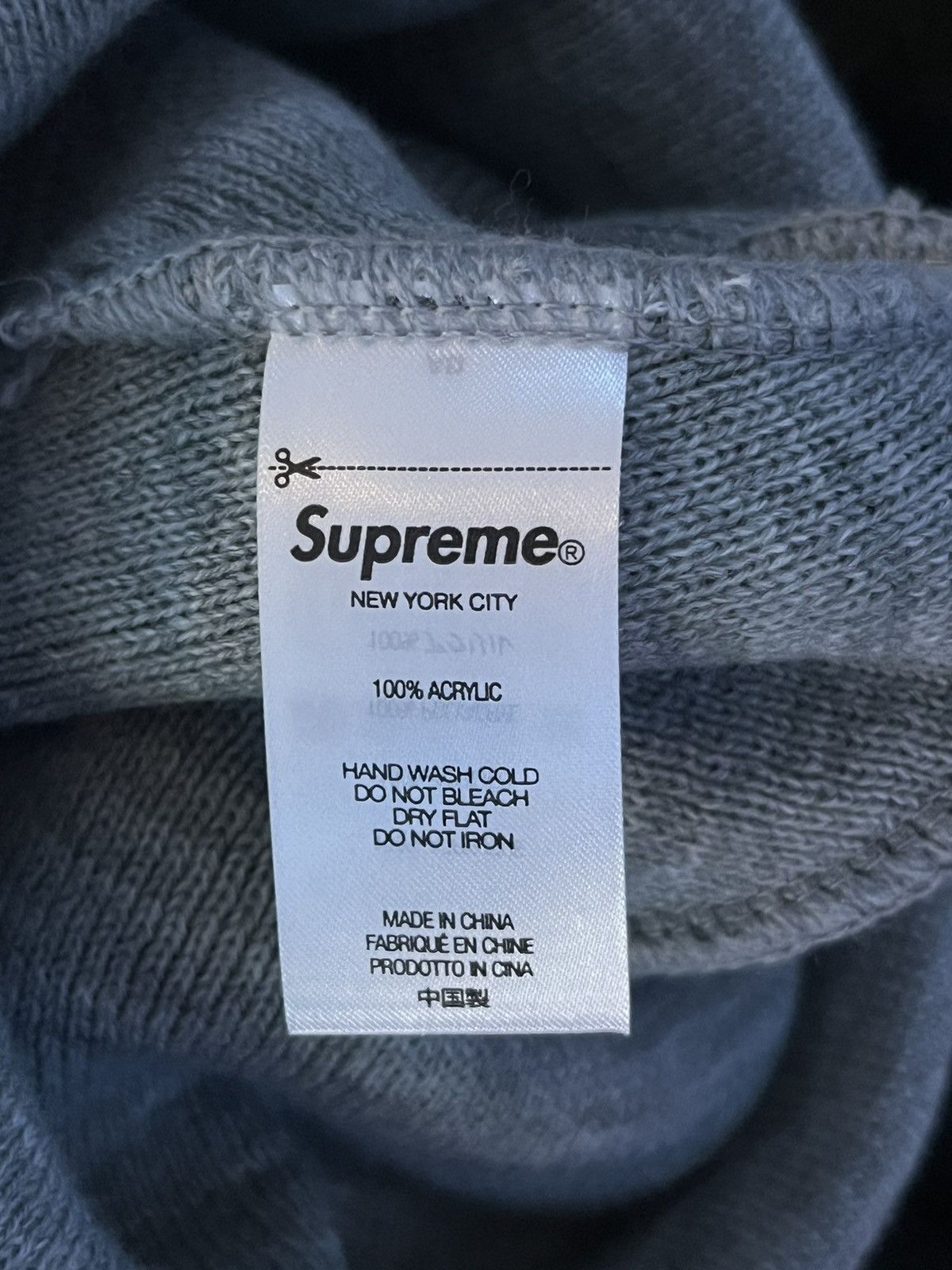 Supreme Supreme Tag Beanie Size ONE SIZE - 3 Thumbnail