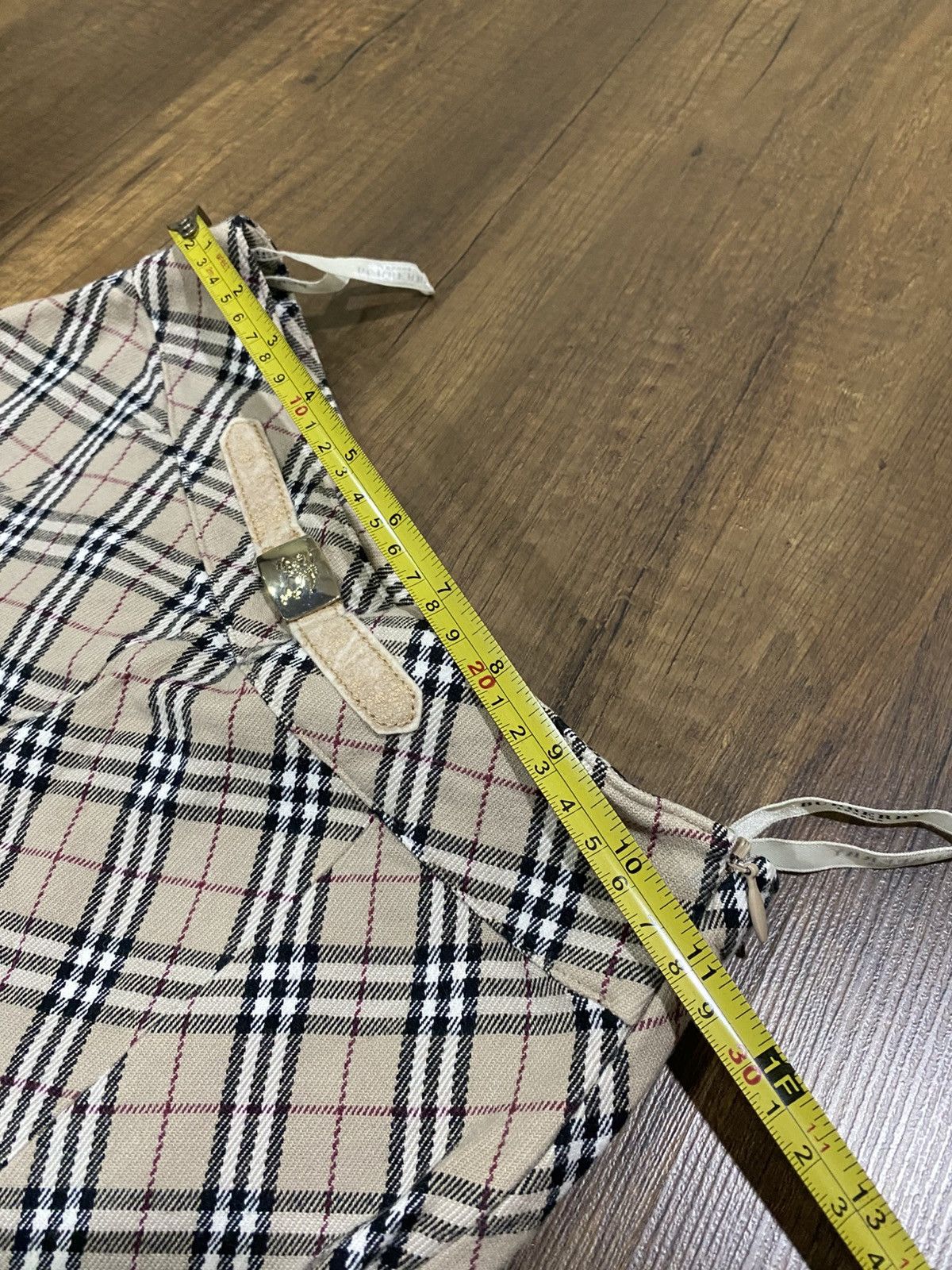 Burberry Burberry Nova Check Cotton Skirt Size 22" - 11 Thumbnail