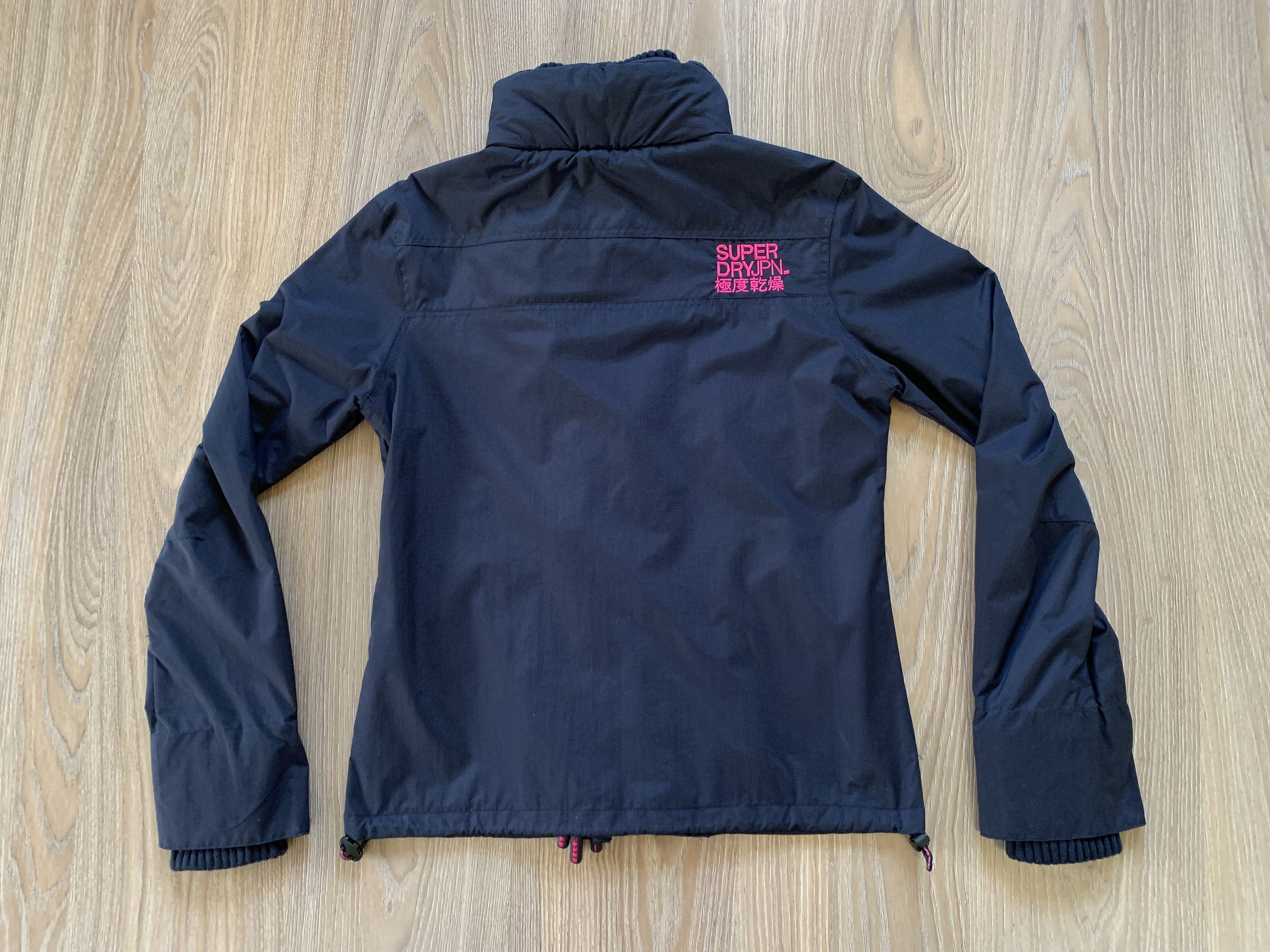 Superdry Japan Navy Blue Nylon Windcheater Jacket