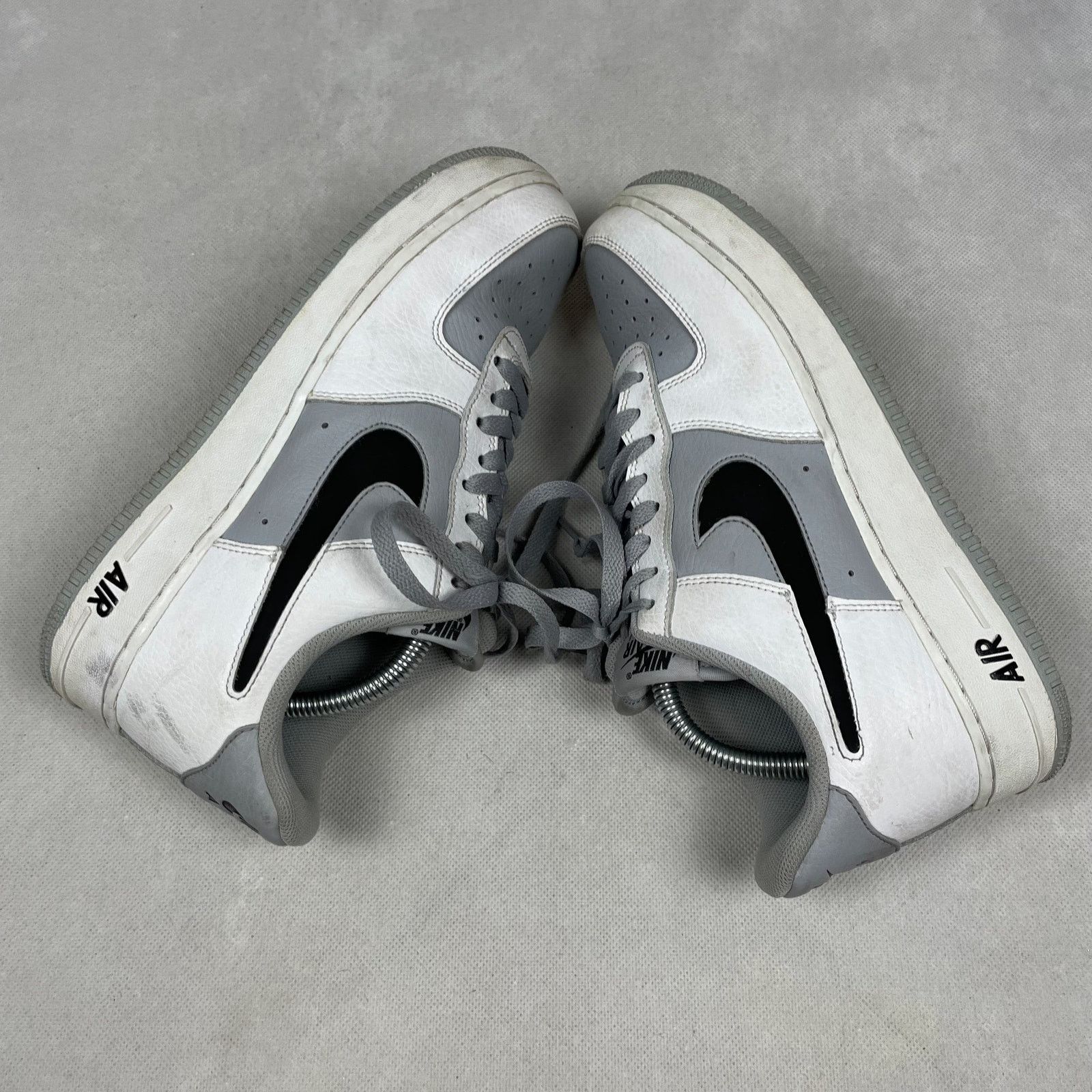 Nike Nike Air Force 1 '07 LV8 DV3501-100 Mens White Gray Shoes 9 Size US 9 / EU 42 - 4 Thumbnail
