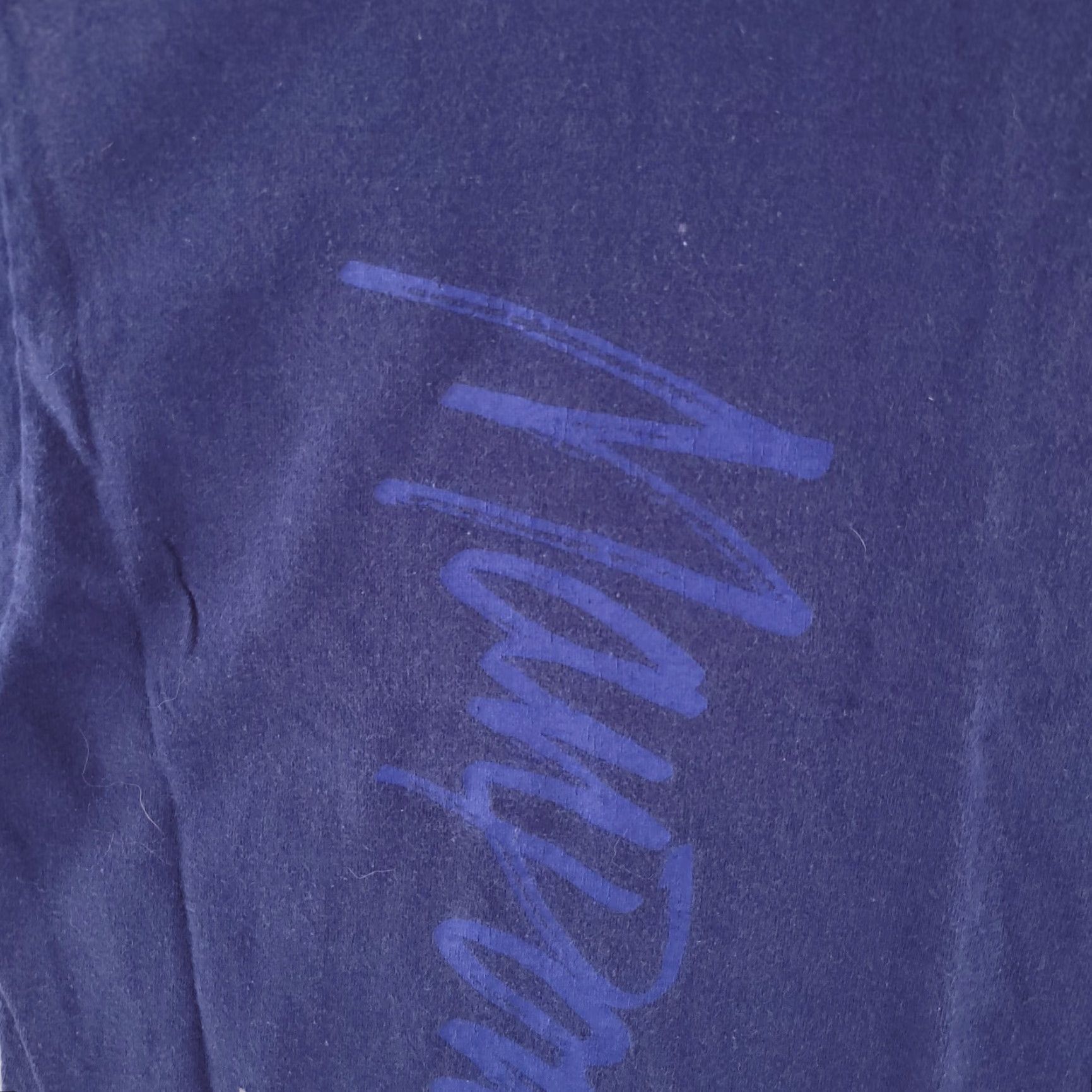 Fruit Of The Loom VINTAGE Fruit of the Loom Shirt Mens XL blue Short Sleeve Manpower USA T-Shirt Boys? Wait. Not Boys. End. Size US XL / EU 56 / 4 - 3 Thumbnail
