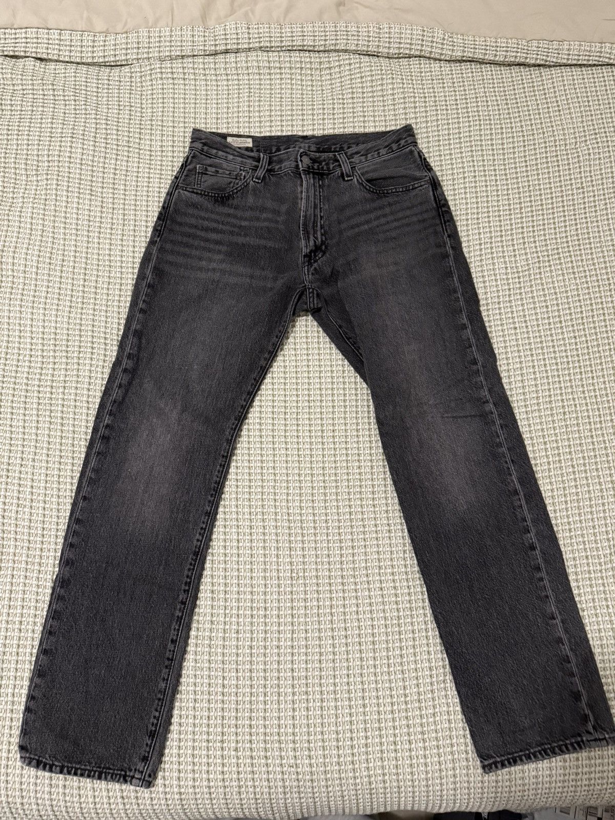 Levi's Levi’s 551 Z Premium Black Denim Jean Size US 30 / EU 46 - 1 Thumbnail