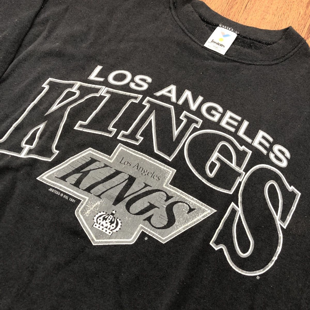 NHL × Vintage Vintage Los Angeles Kings NHL 1991 sweatshirt Size US L / EU 52-54 / 3 - 4 Thumbnail