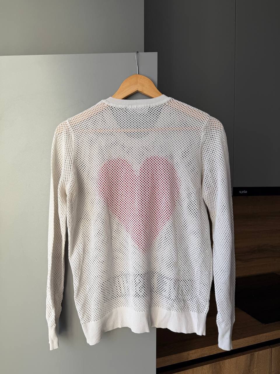 Moschino Vintage Moschino mesh T-shirt Size US S / EU 44-46 / 1 - 5 Thumbnail