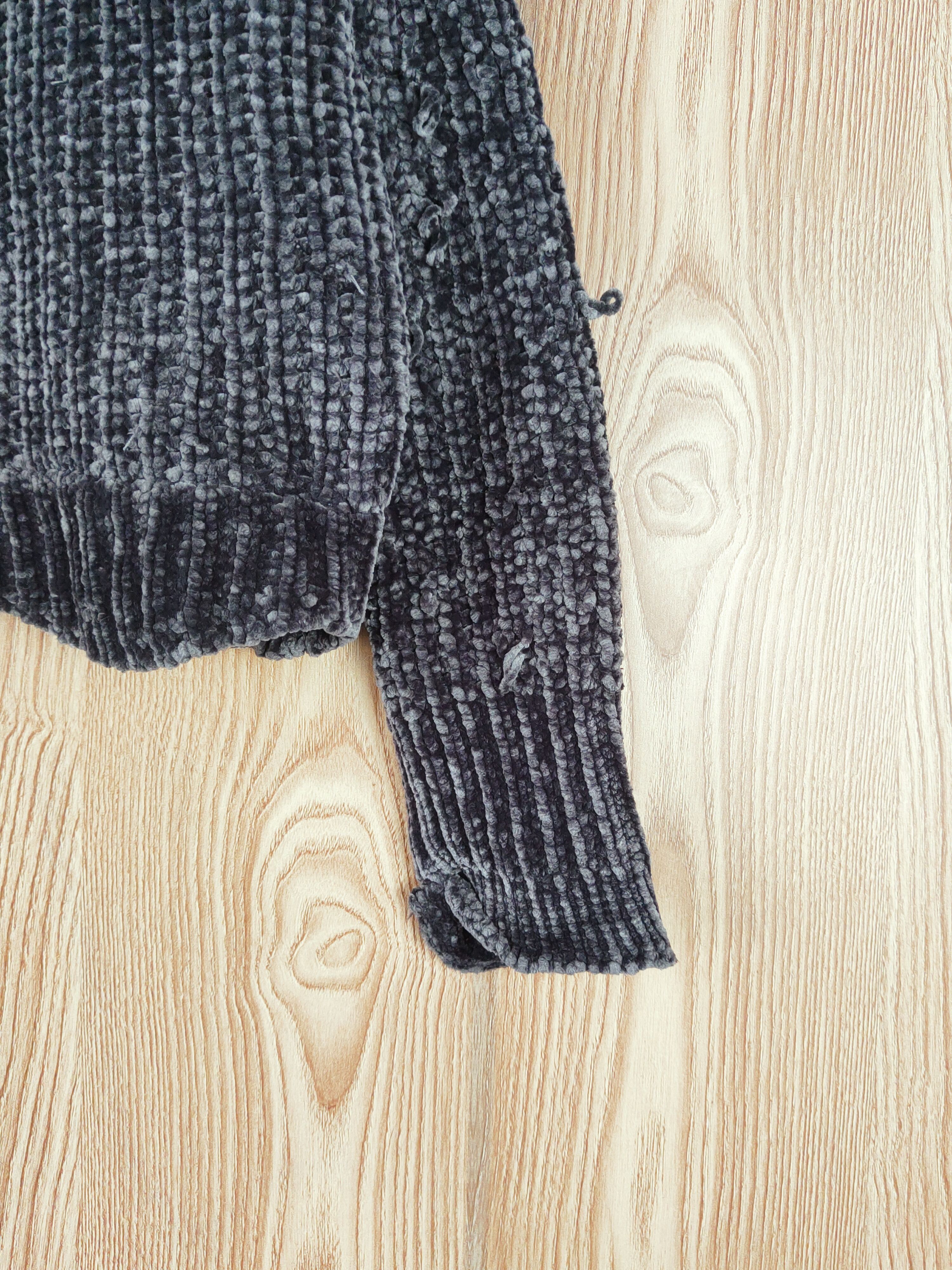 Japanese Brand Black Knitwear Crop Tops #W679