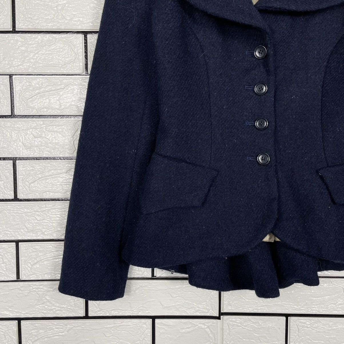 Harris Tweed Grace x Harris Tweed Wool Jacket Size XS / US 0-2 / IT 36-38 - 3 Thumbnail