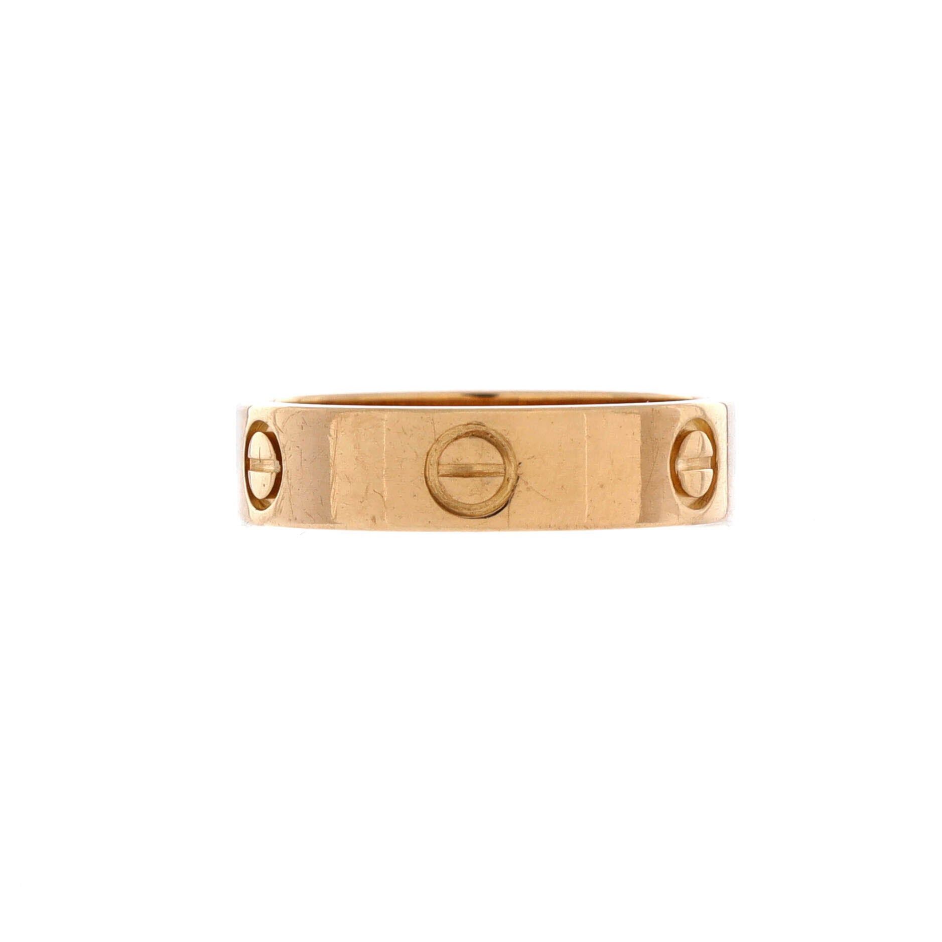 Cartier Love Band Ring Size ONE SIZE - 1 Thumbnail