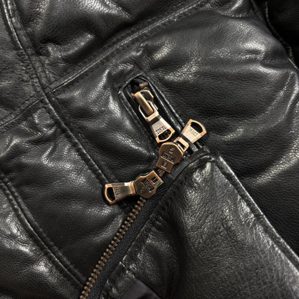 Tornado Mart Tornado mart fur hood puffer riders leather jacket Size US M / EU 48-50 / 2 - 8 Thumbnail