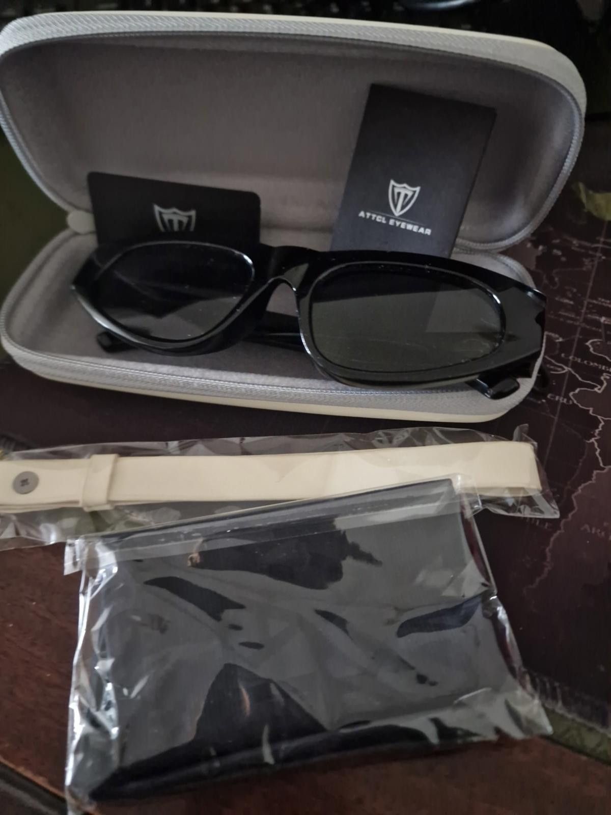 Diesel Black Gold Sunglasses ATTCL Eyewear Polarized UV 400 Clear Lens Boxed Size ONE SIZE - 1 Thumbnail