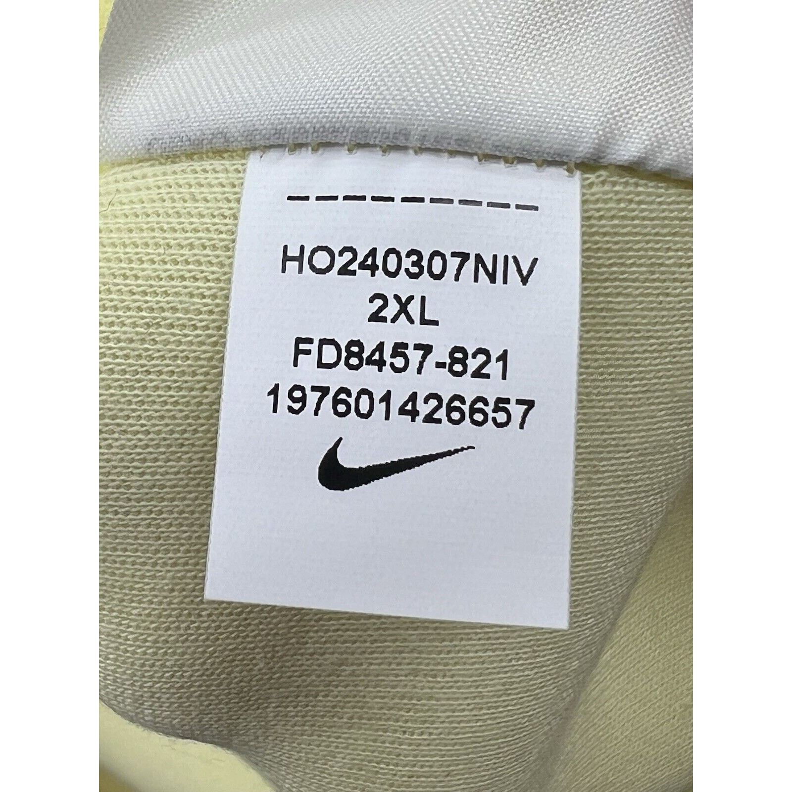 Nike Nike NRG Nocta Tech Fleece Citron Sulfur FD8457-821 Sz. XXL Size US XXL / EU 58 / 5 - 6 Thumbnail