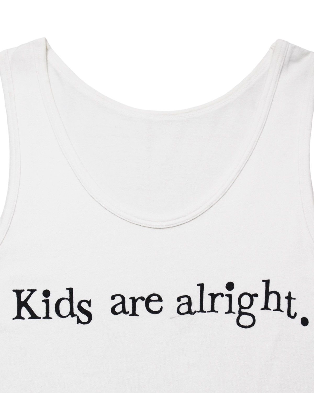 Hysteric Glamour 2000S GOKUH CRAFT KIDS ARE ALRIGHT TANK TOP Size US M / EU 48-50 / 2 - 2 Thumbnail