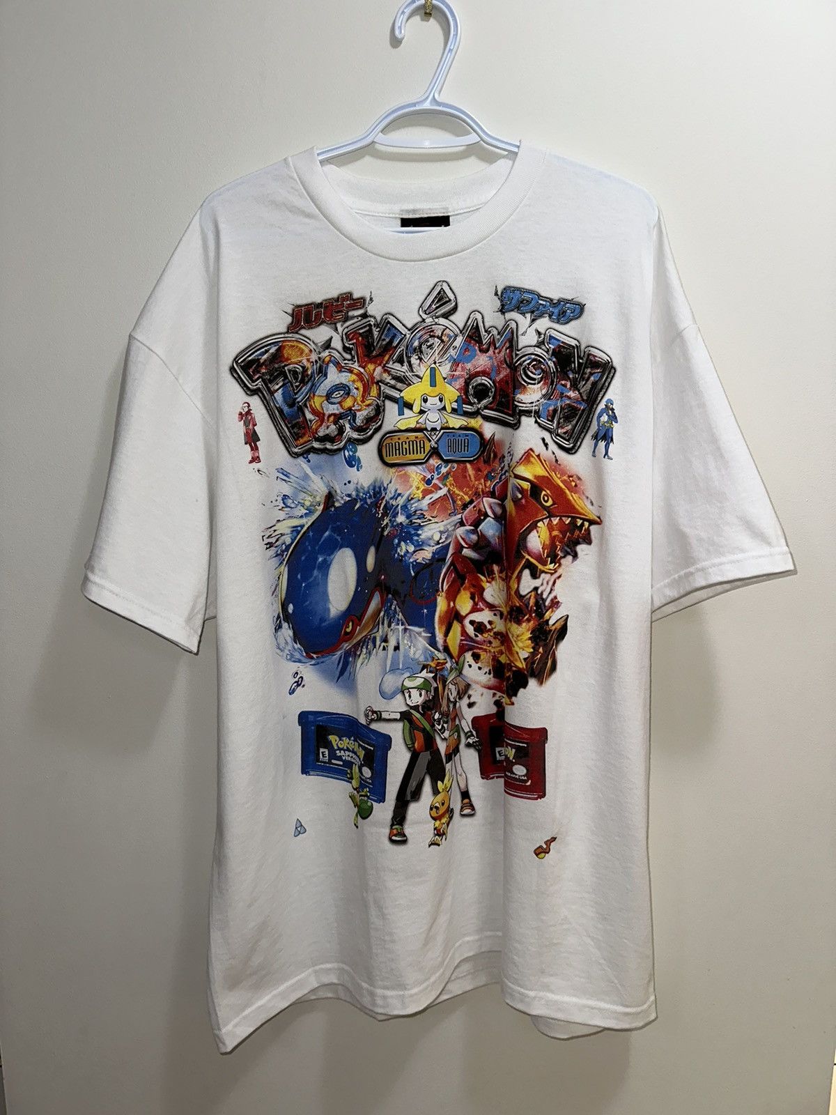 Darien Bruze × Pokemon D Bruze Origins Tee Gen 3 Pokémon T-Shirt White XXL Size US XXL / EU 58 / 5 - 3 Thumbnail