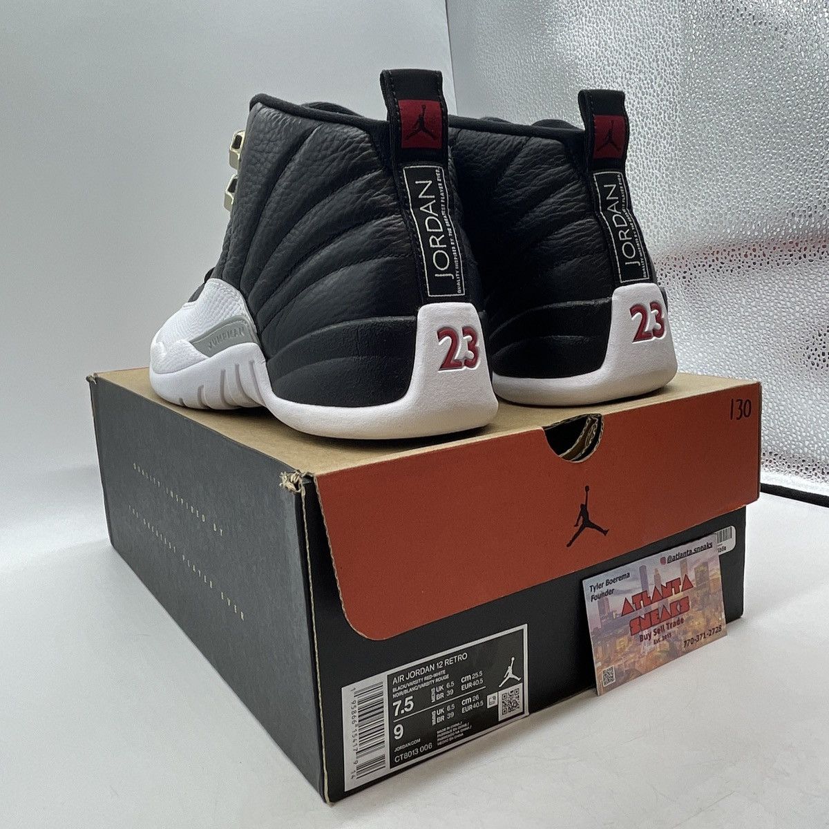 Jordan Brand Air Jordan 12 playoff Size US 7.5 / EU 40-41 - 4 Thumbnail