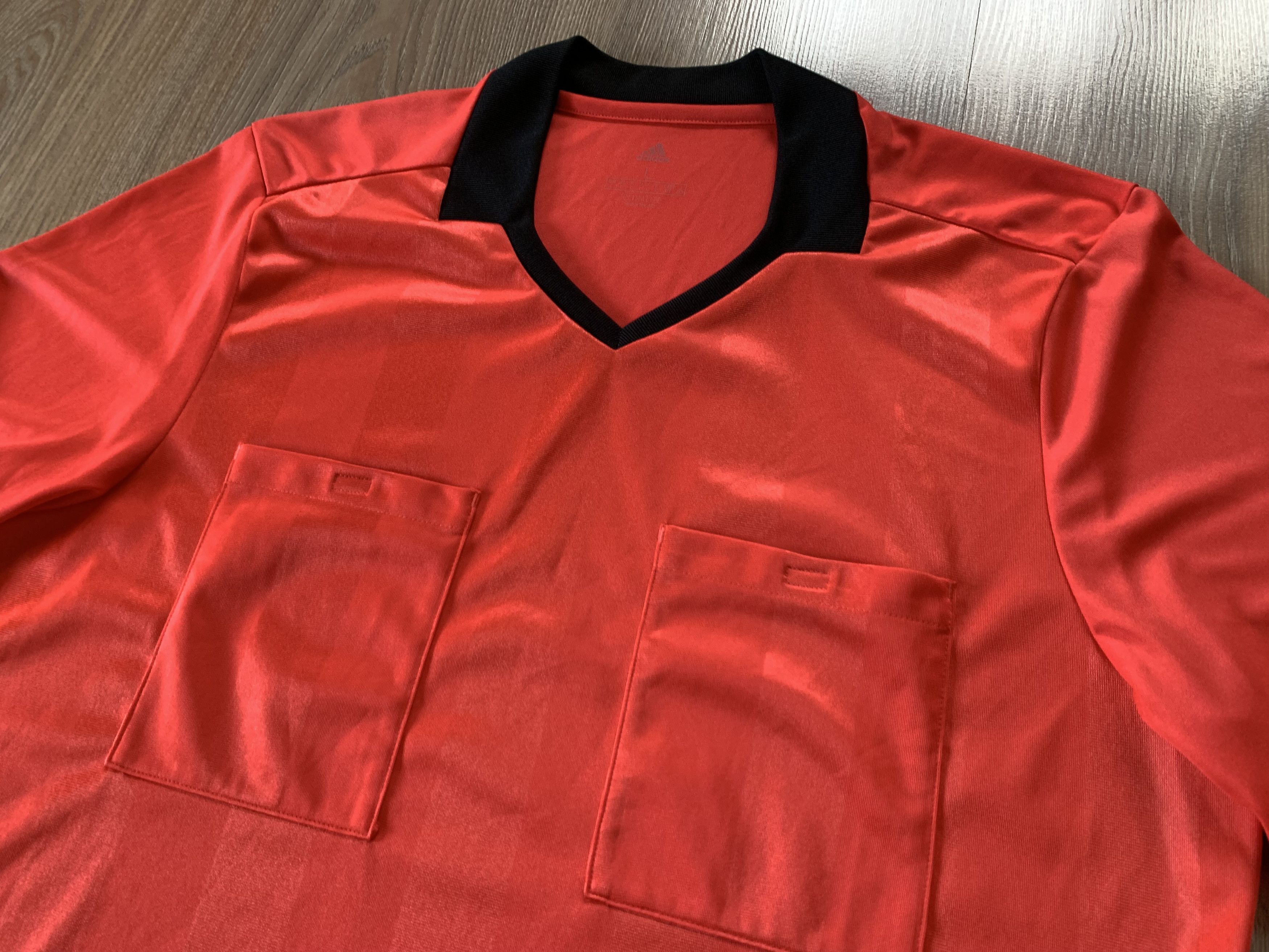 Adidas Adidas Referee Red Long Sleeve Jersey Size US L / EU 52-54 / 3 - 4 Thumbnail