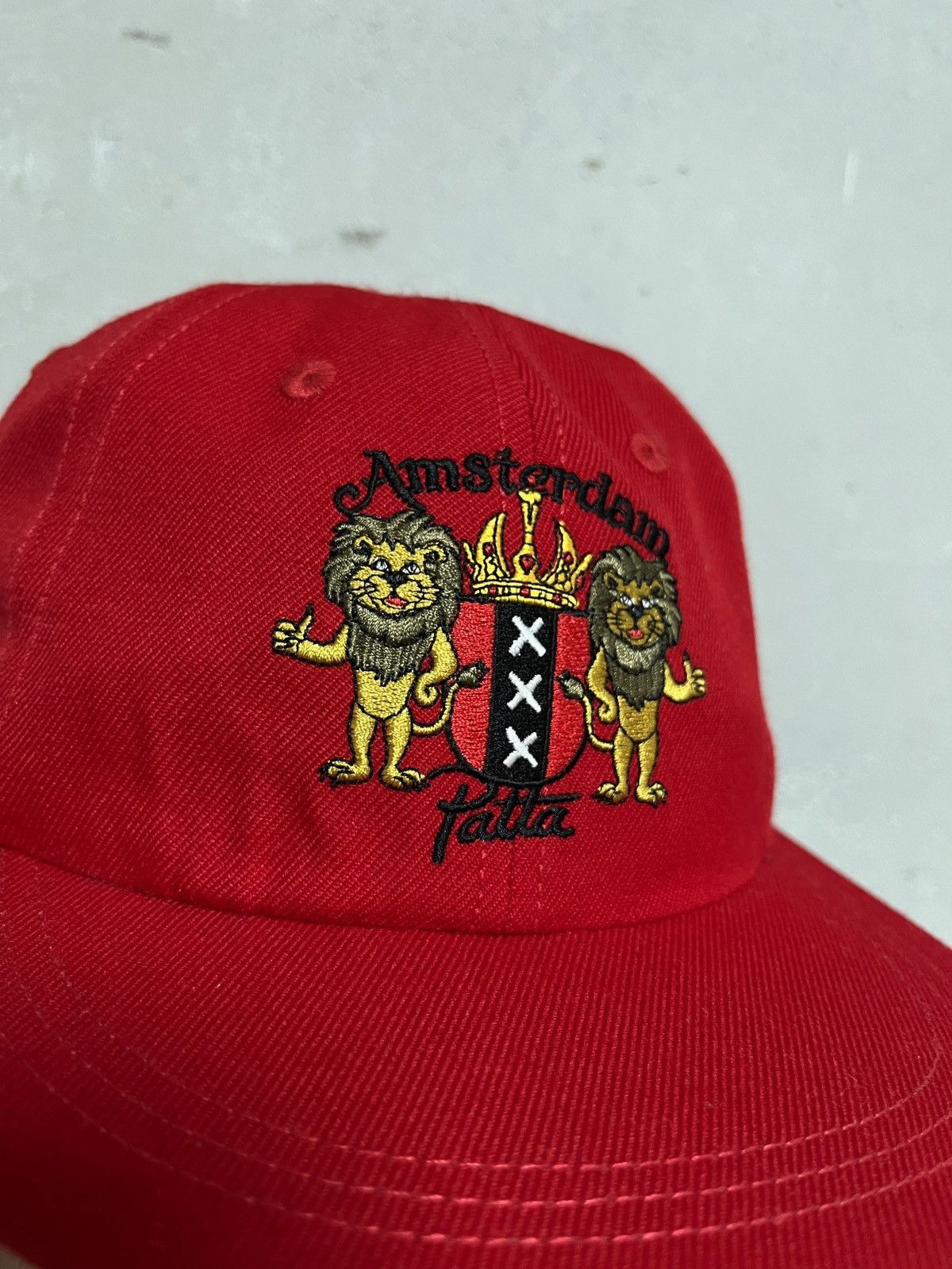 Patta Rare Patta Amsterdam Wool Twill Souvenir Snapback Hats Red Size ONE SIZE - 4 Thumbnail