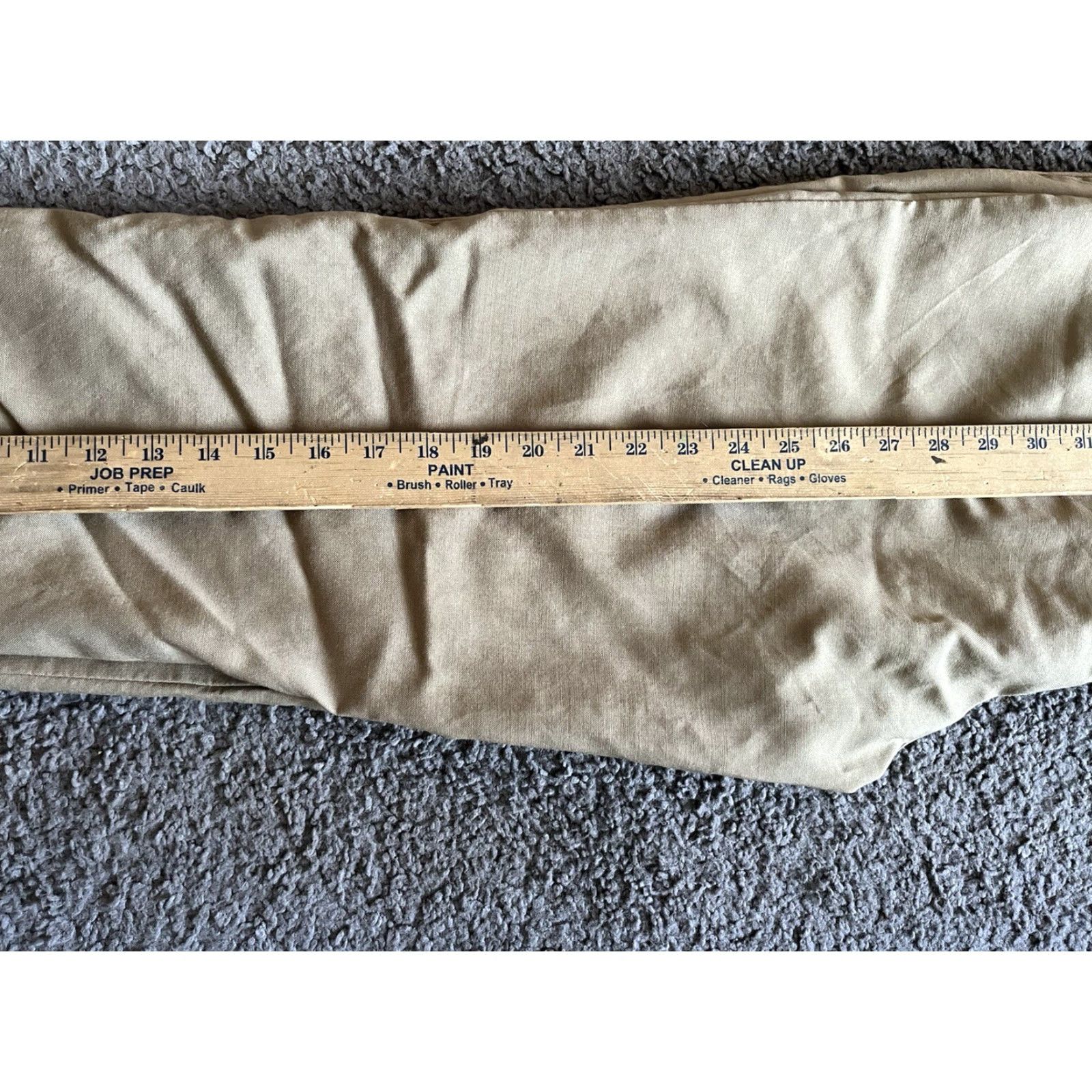 Ralph Lauren VINTAGE Lauren Ralph Lauren Dress Pants Mens Khaki Beige Super 100s 36x27 Adult Regular Straight Front Beige Pants Men Size US 36 / EU 52 - 7 Thumbnail