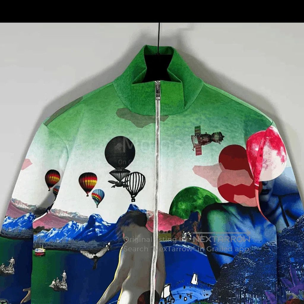 Prada Prada View Painting Sports Jacket. Size US XS / EU 42 / 0 - 4 Thumbnail