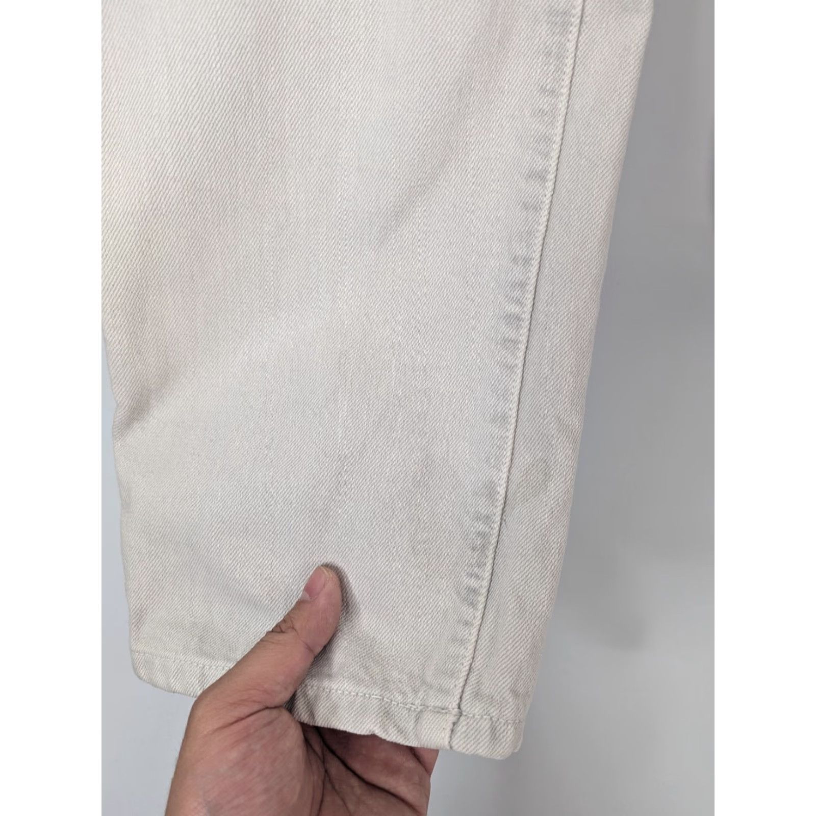 Outerknown VINTAGE Outerknown Jeans Adult 38x32 Light Gray S.E.A Drifter Tapered Fit Organic Cotton Size US 38 / EU 54 - 2 Thumbnail