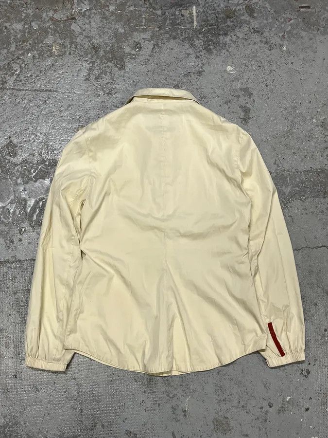 Prada 2000s Prada Cream White Buttoned Jacket Size US S / EU 44-46 / 1 - 6 Thumbnail