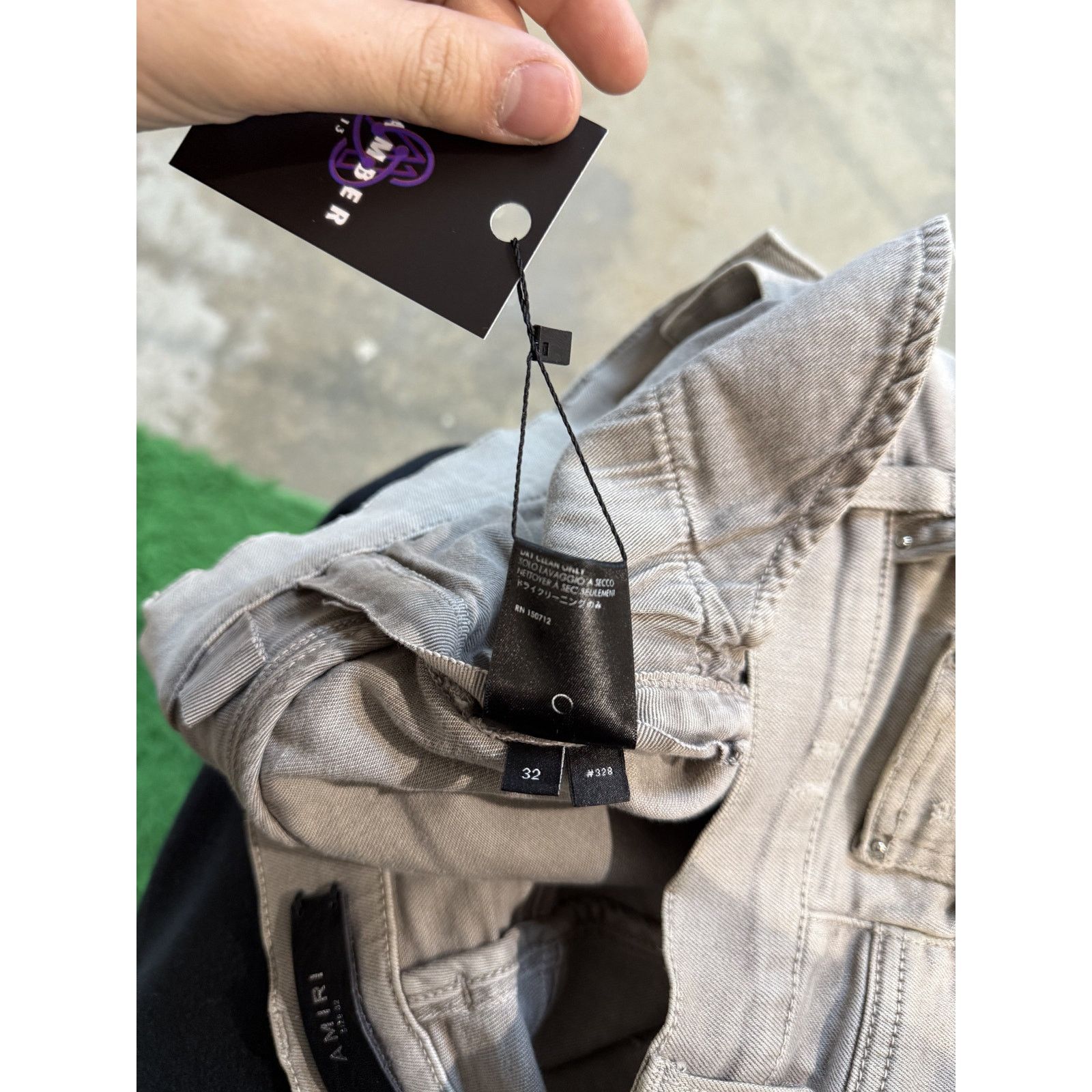 Amiri Amiri MX1 Sand Used 32 Size US 32 / EU 48 - 4 Thumbnail