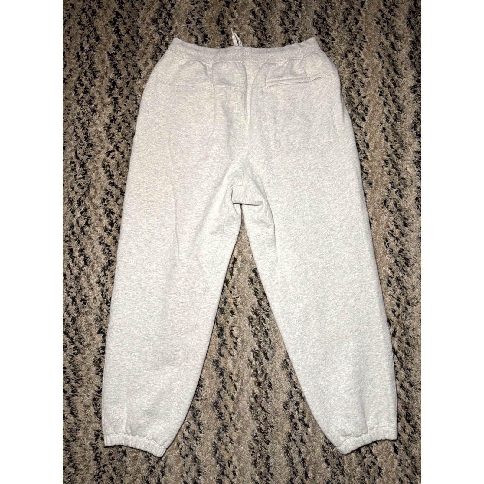 Lululemon Lululemon Jogger Mens Med Gray Steady State Training Sweatpants Athleisure Gym Pants Regular Tapered Pockets Stretch Mens Gray Sweatpants Size US 31 - 6 Thumbnail