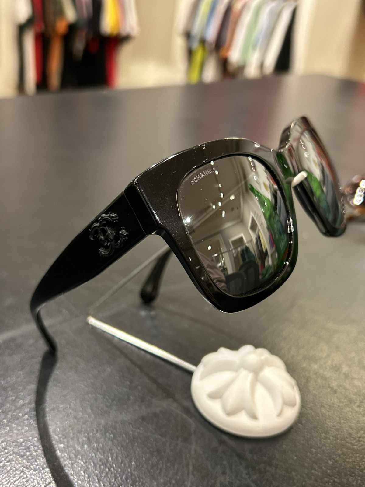 Chanel Chanel Cateye Sunglasses Size ONE SIZE - 4 Thumbnail